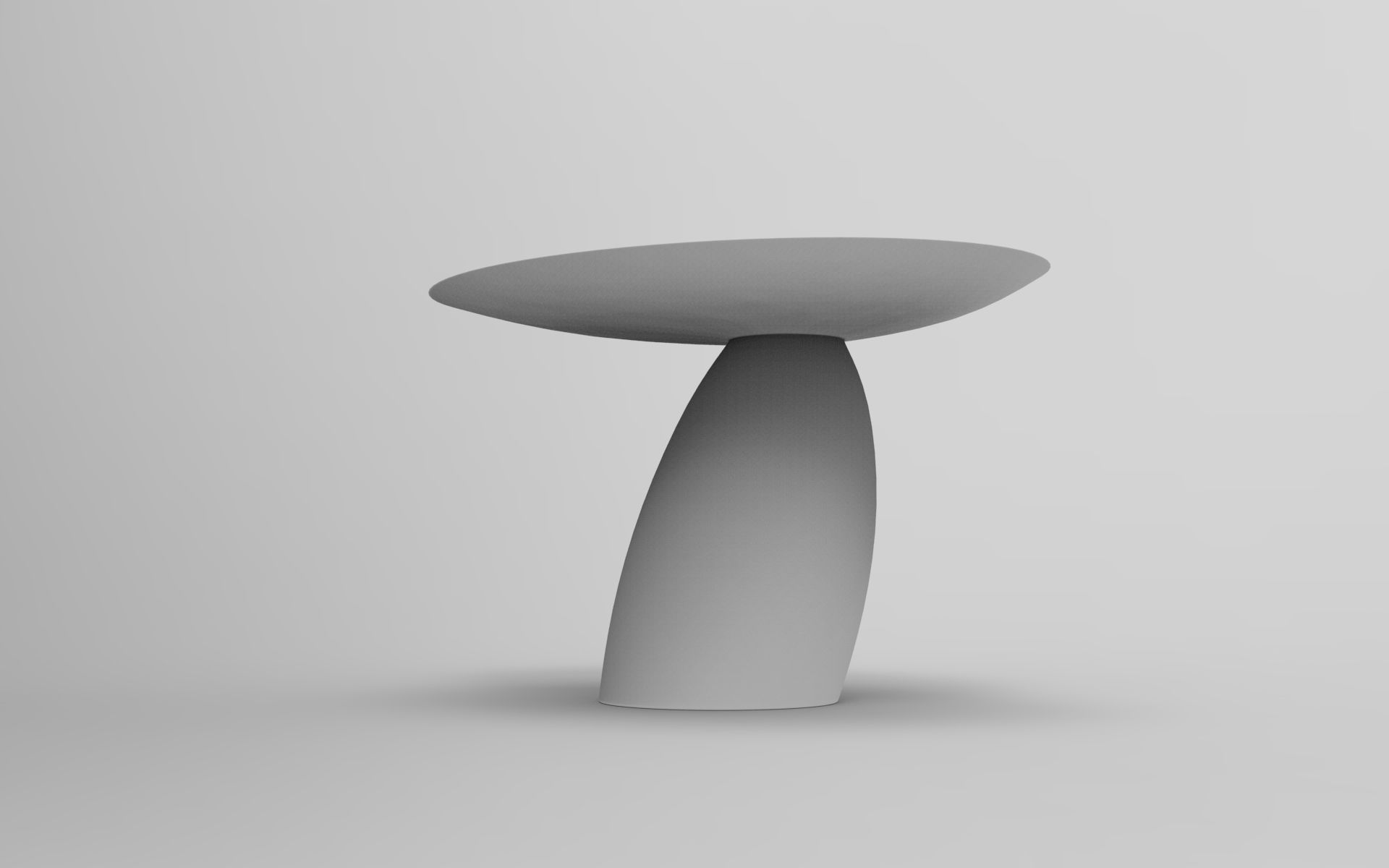 Mil Dining Table Low-poly 3D model_8