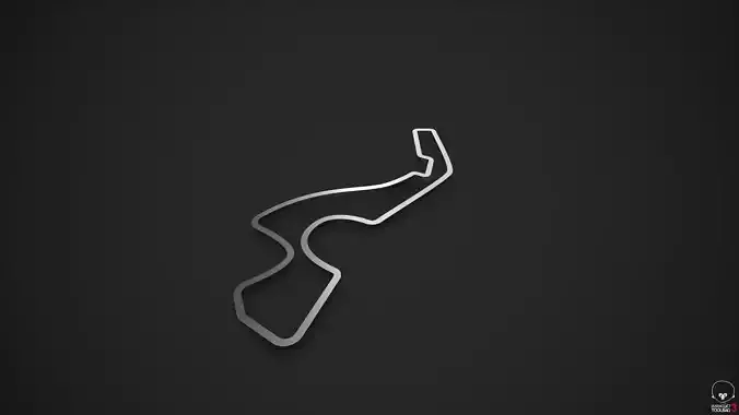 Sochi Autodrom - Russia - 3D Printable