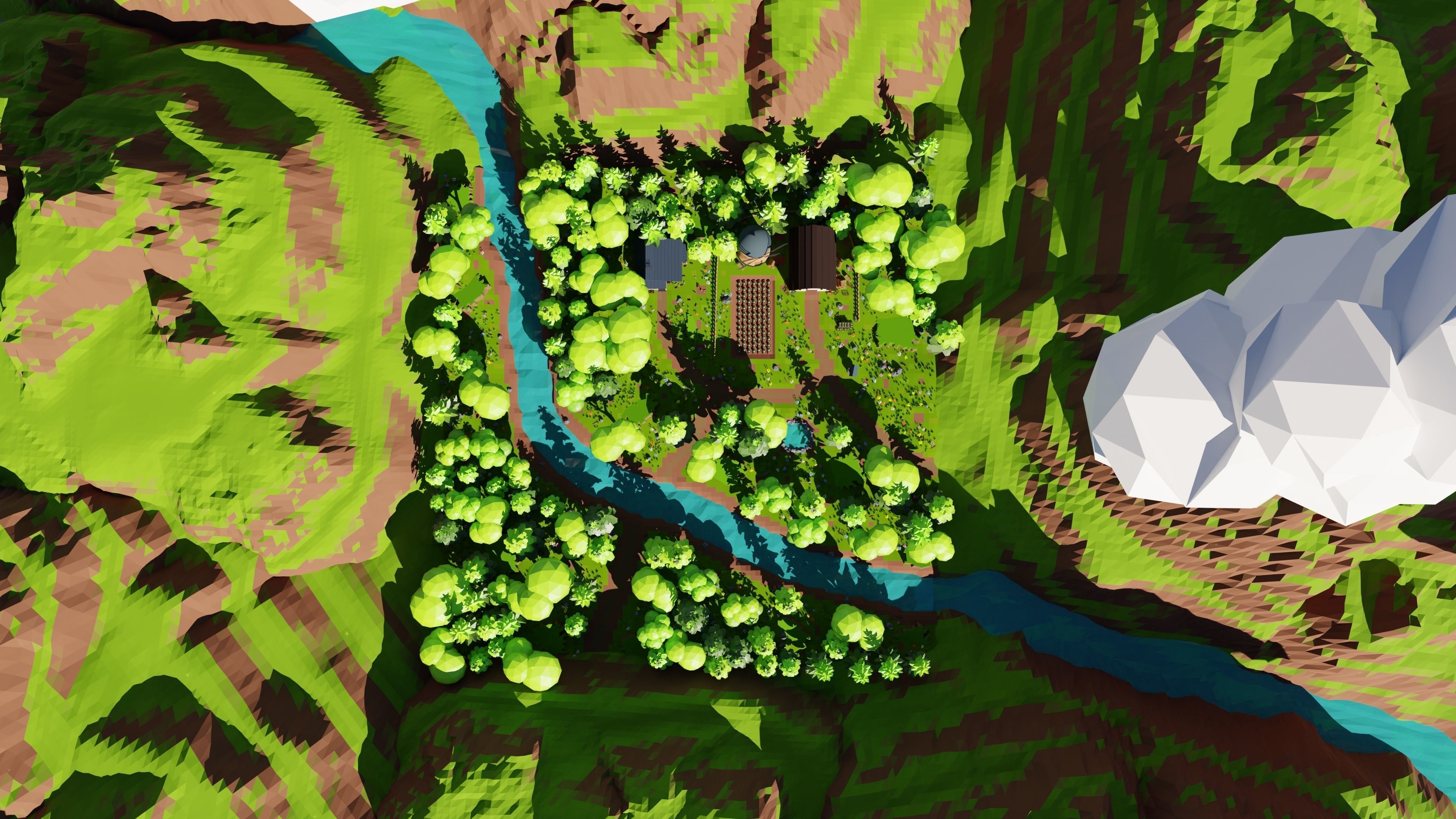 Farm Scene 3D model_13