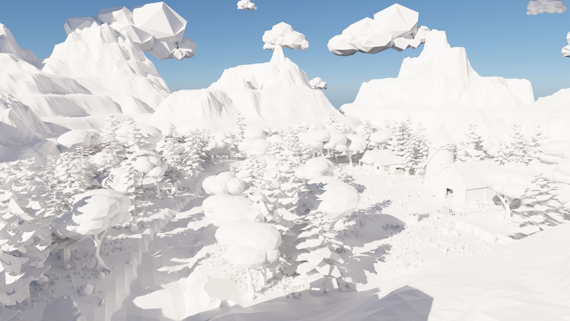 Farm Scene 3D model_43