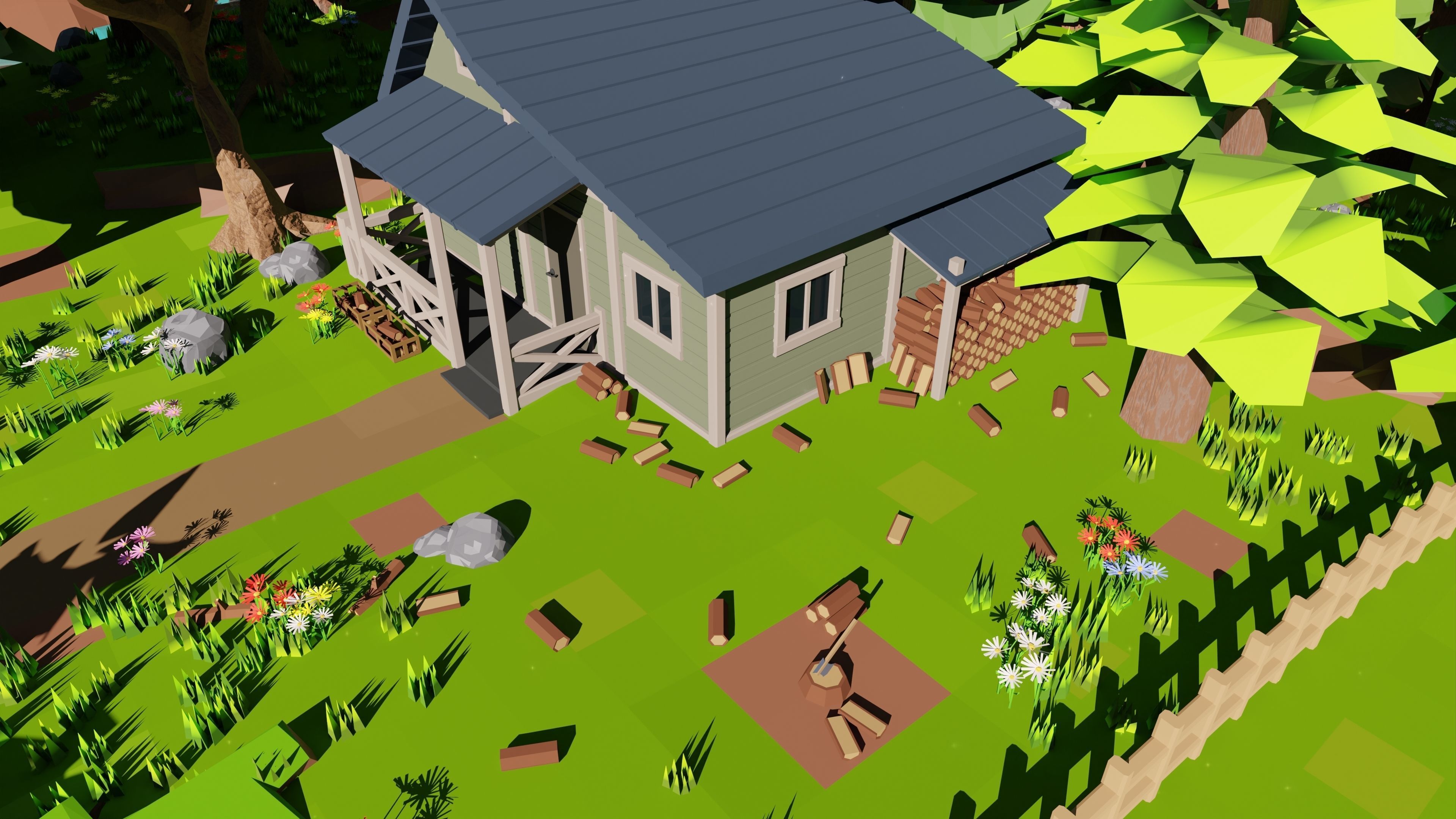 Farm Scene 3D model_28