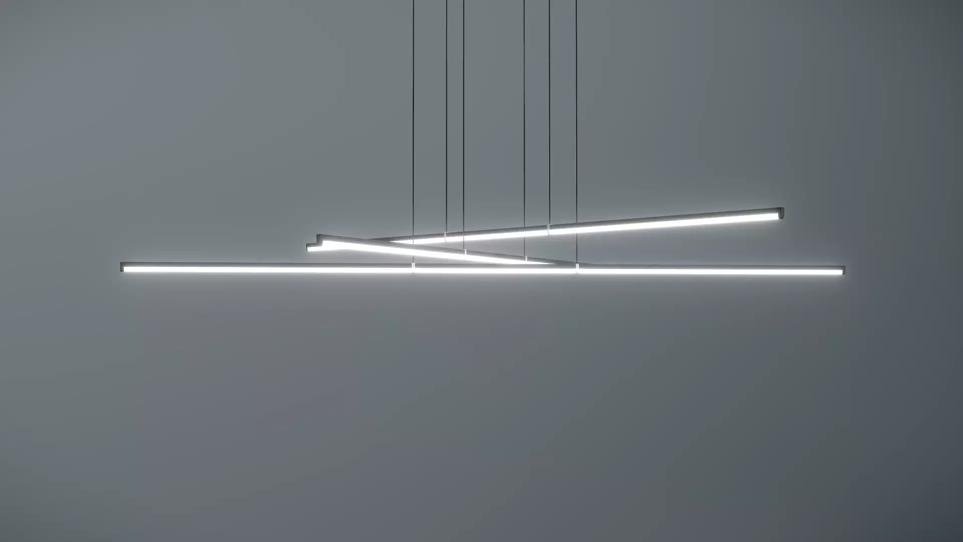 Minimalistic Interior Light Design Lighting Low-poly 3D model_0