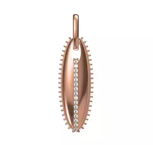 Women Unique Pendant STL JCD Details 3D print model