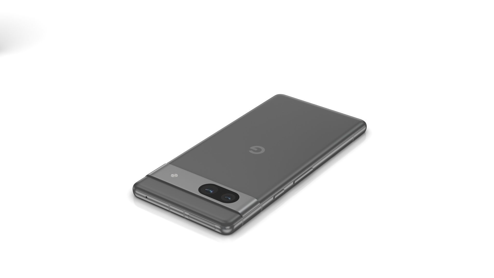Google Pixel 7a Charcoal Low-poly 3D model_7