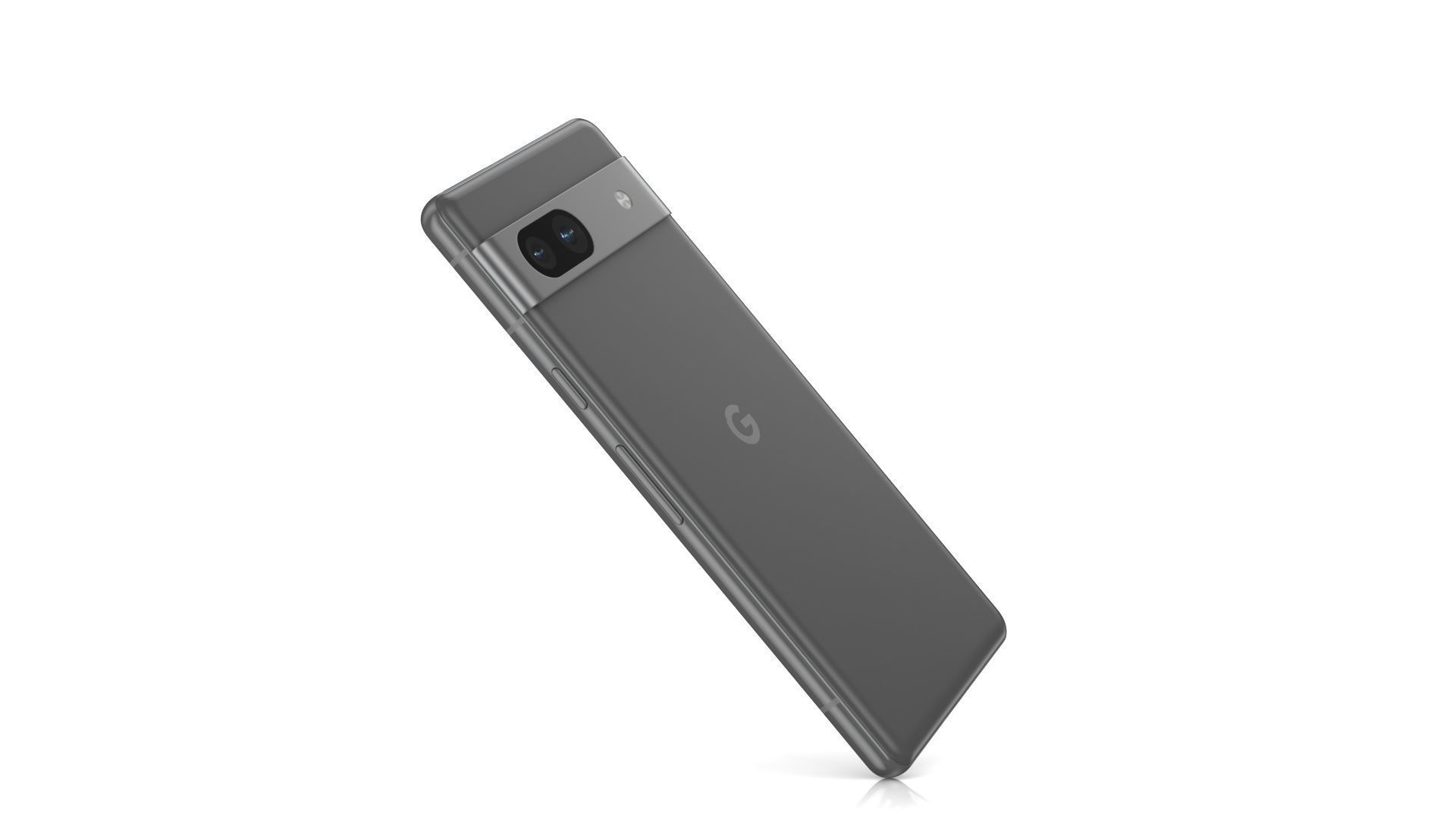 Google Pixel 7a Charcoal Low-poly 3D model_6