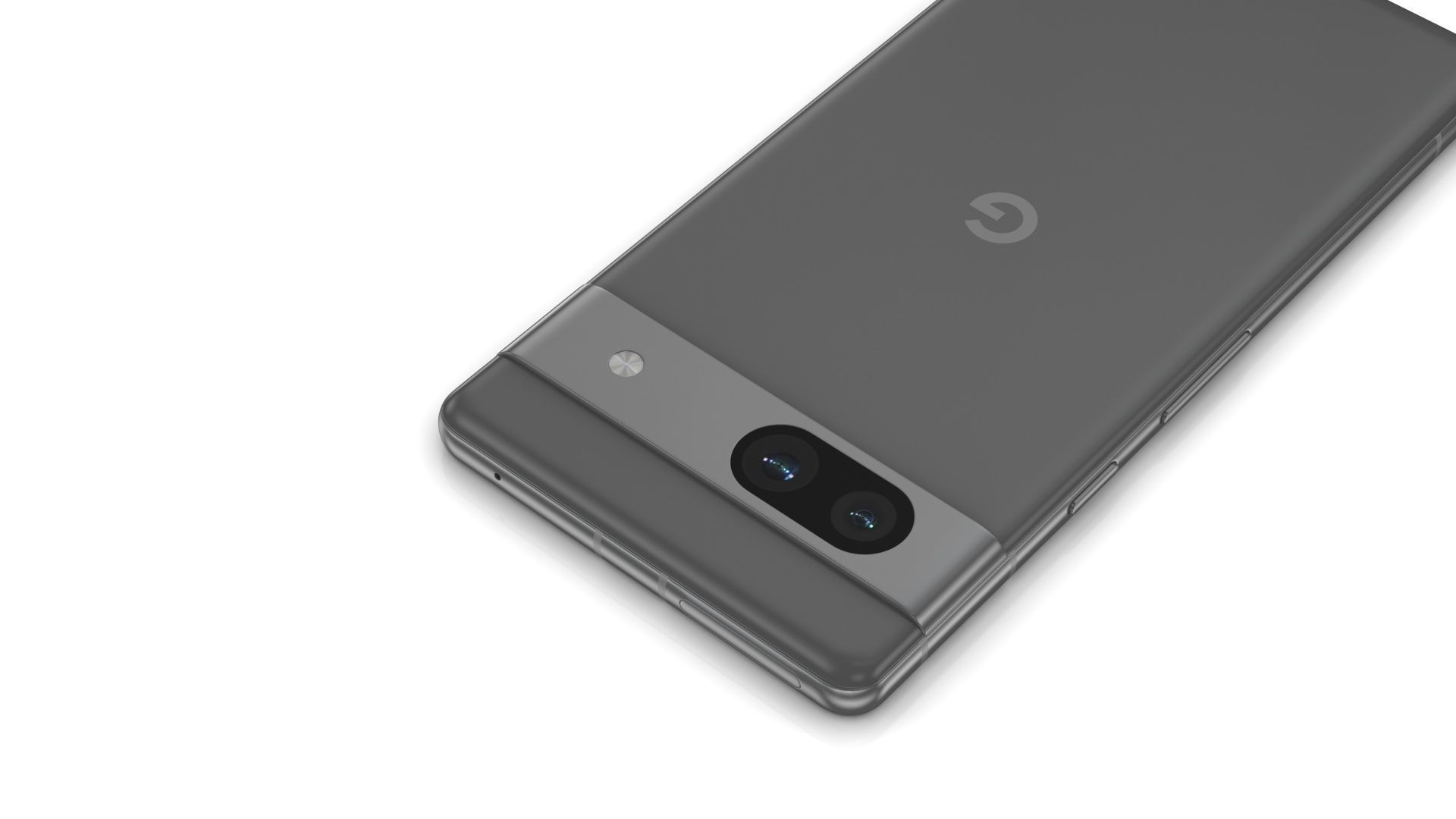 Google Pixel 7a Charcoal Low-poly 3D model_11