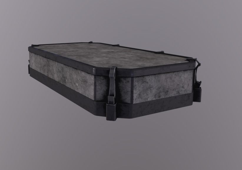 Arch Platform Floor Low-poly 3D model_3