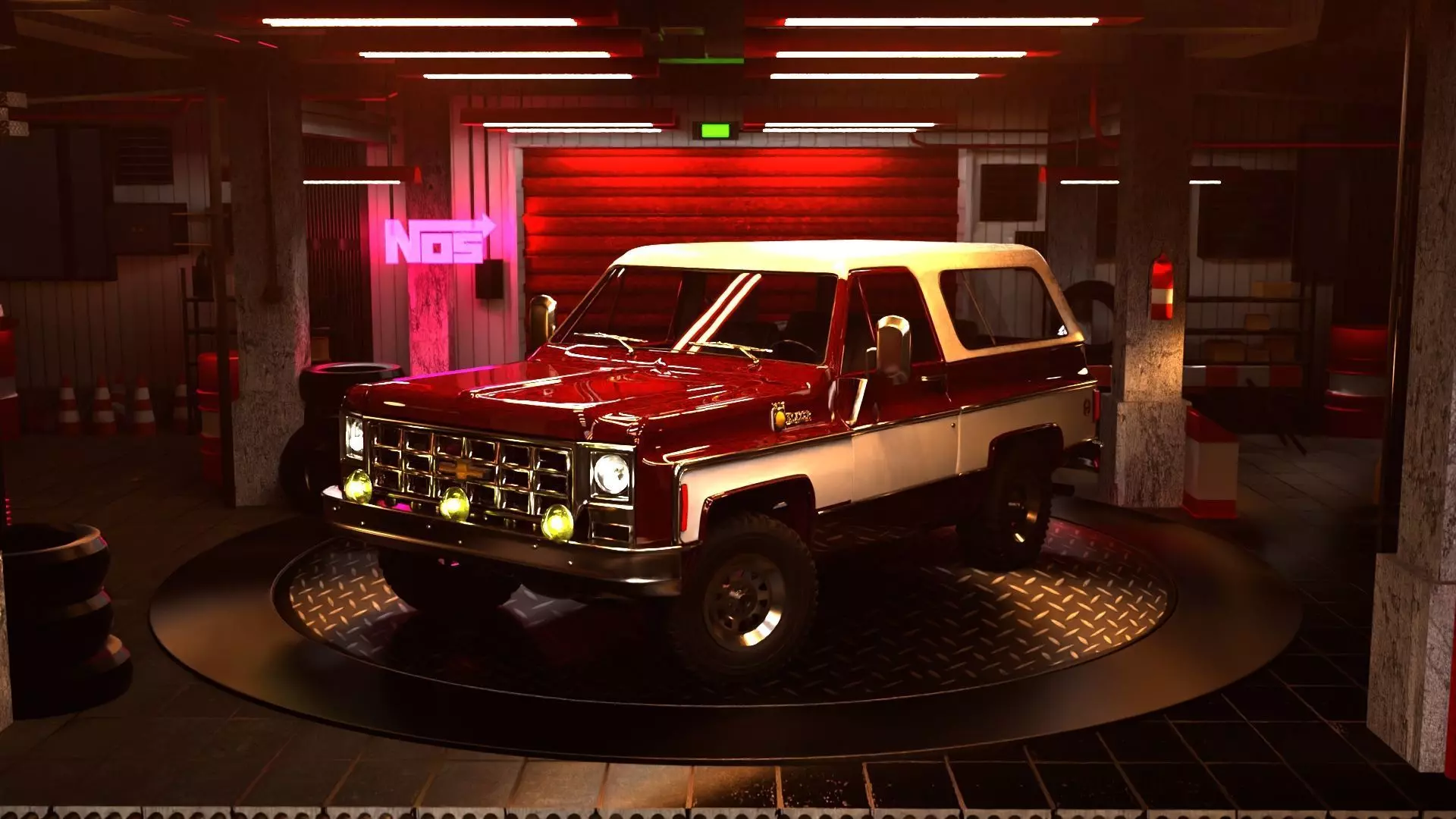 Chevrolet Blazer 1979 3D model_0