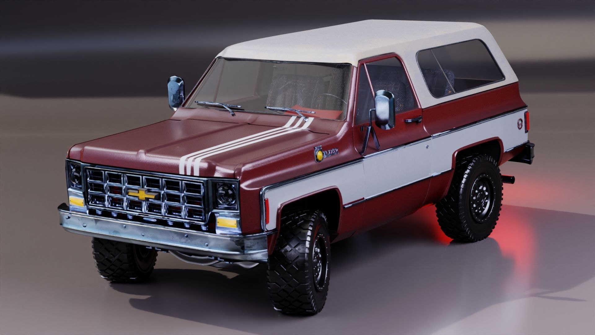 Chevrolet Blazer 1979 3D model_2