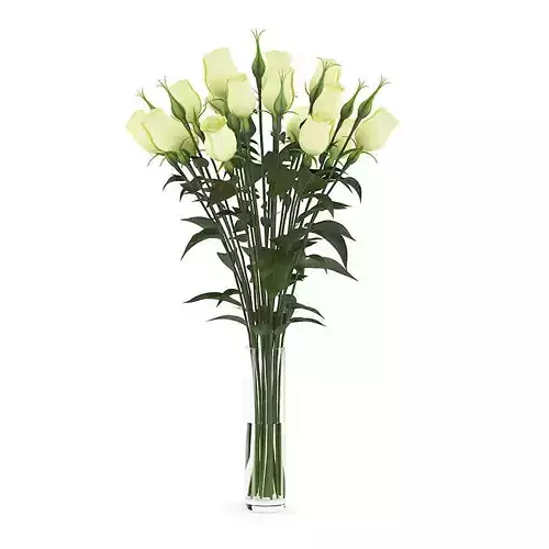 Yellow Eustoma in Vase