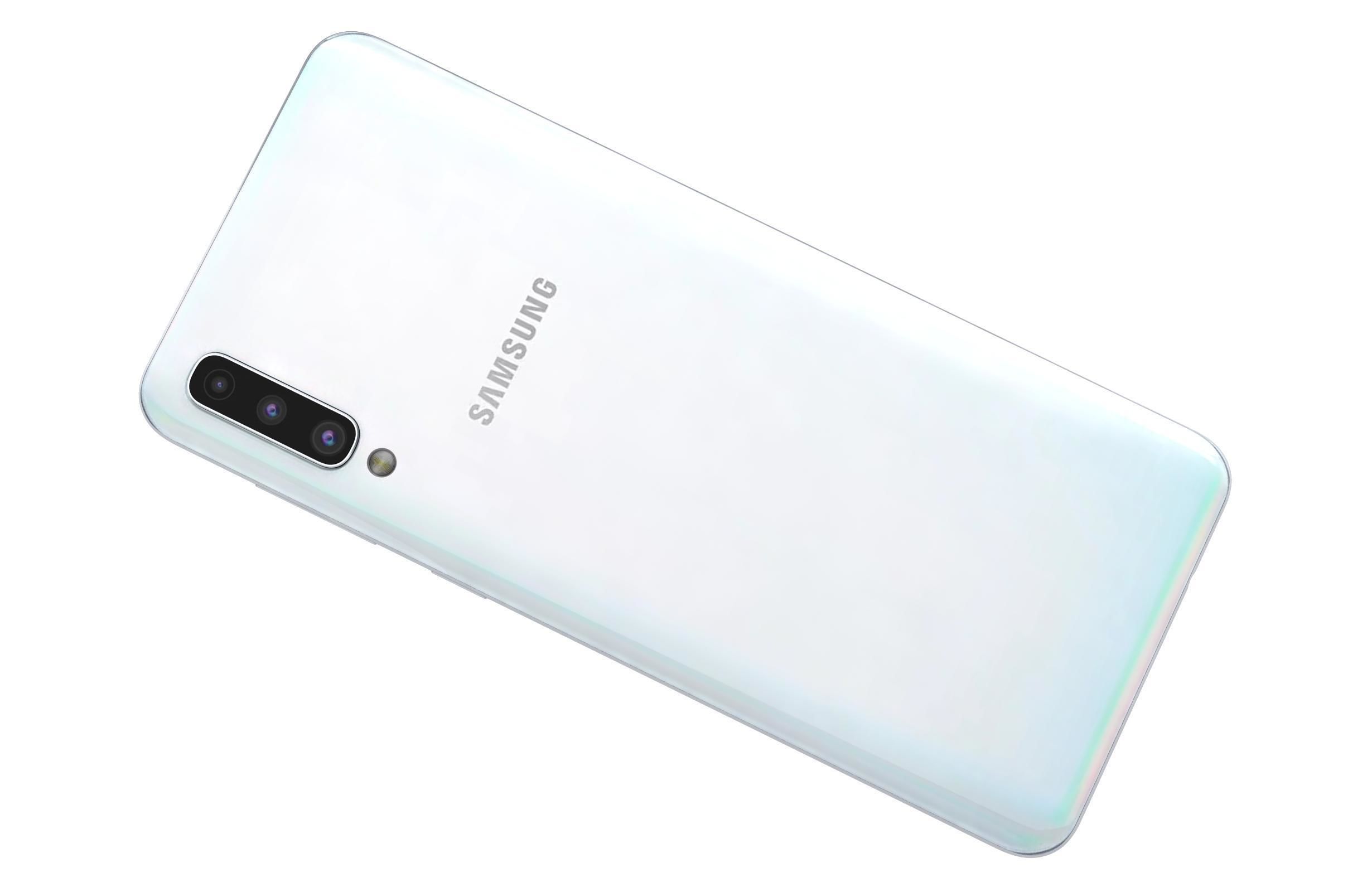 Samsung Galaxy A50 All Colors Low-poly 3D model_36