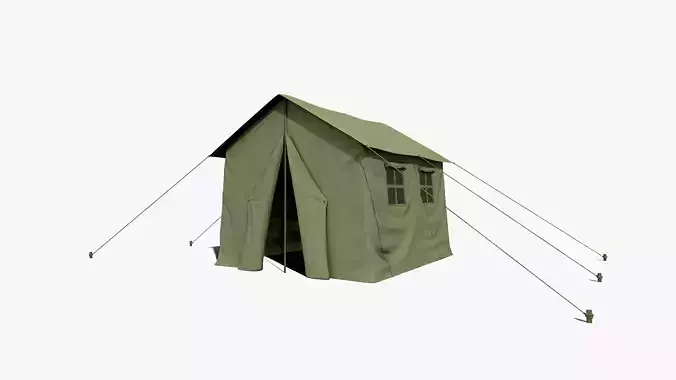 Military Tent Green