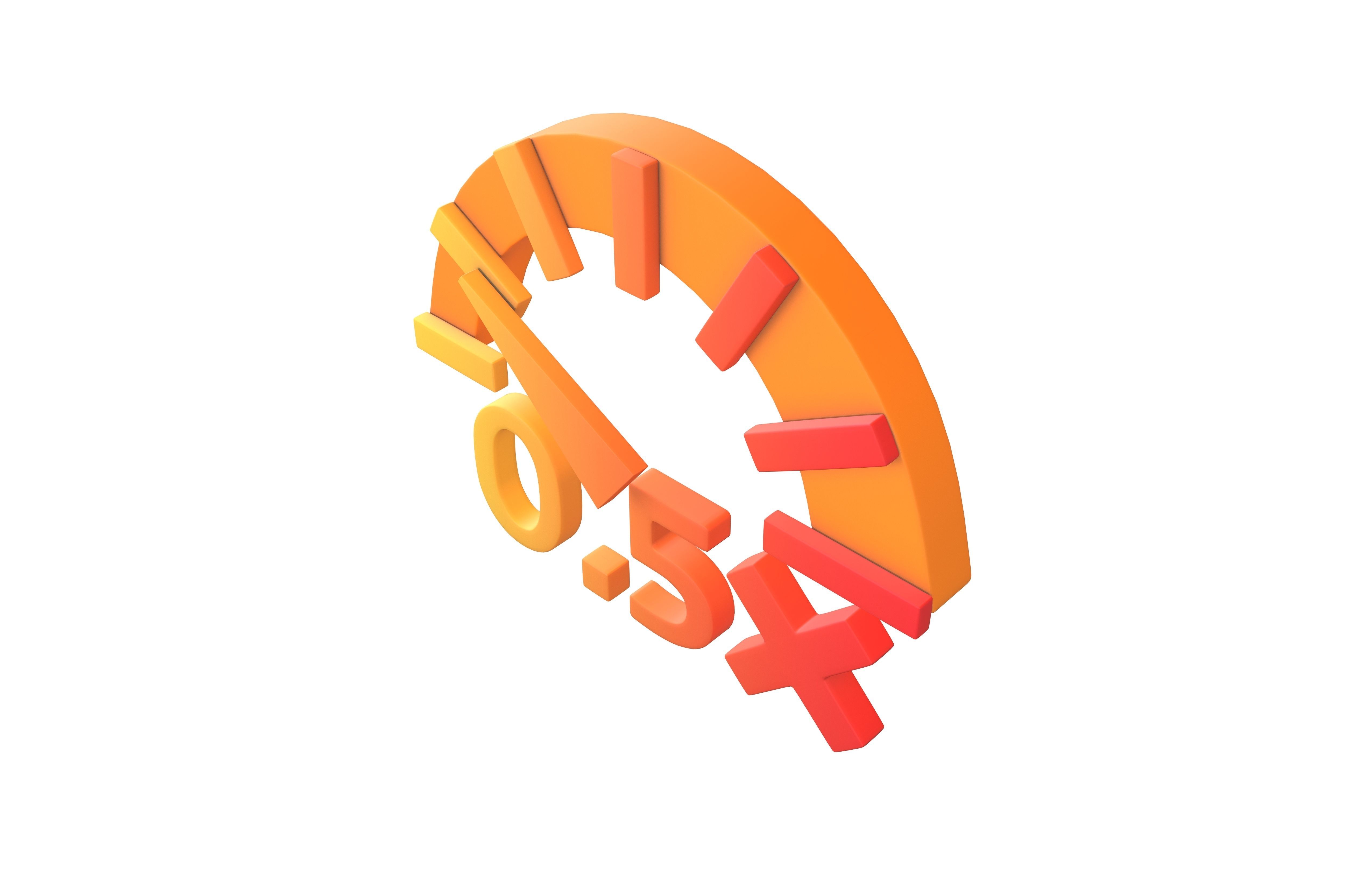 Speed Symbol Mega V1 Pack Vol 1 Low-poly 3D model_30