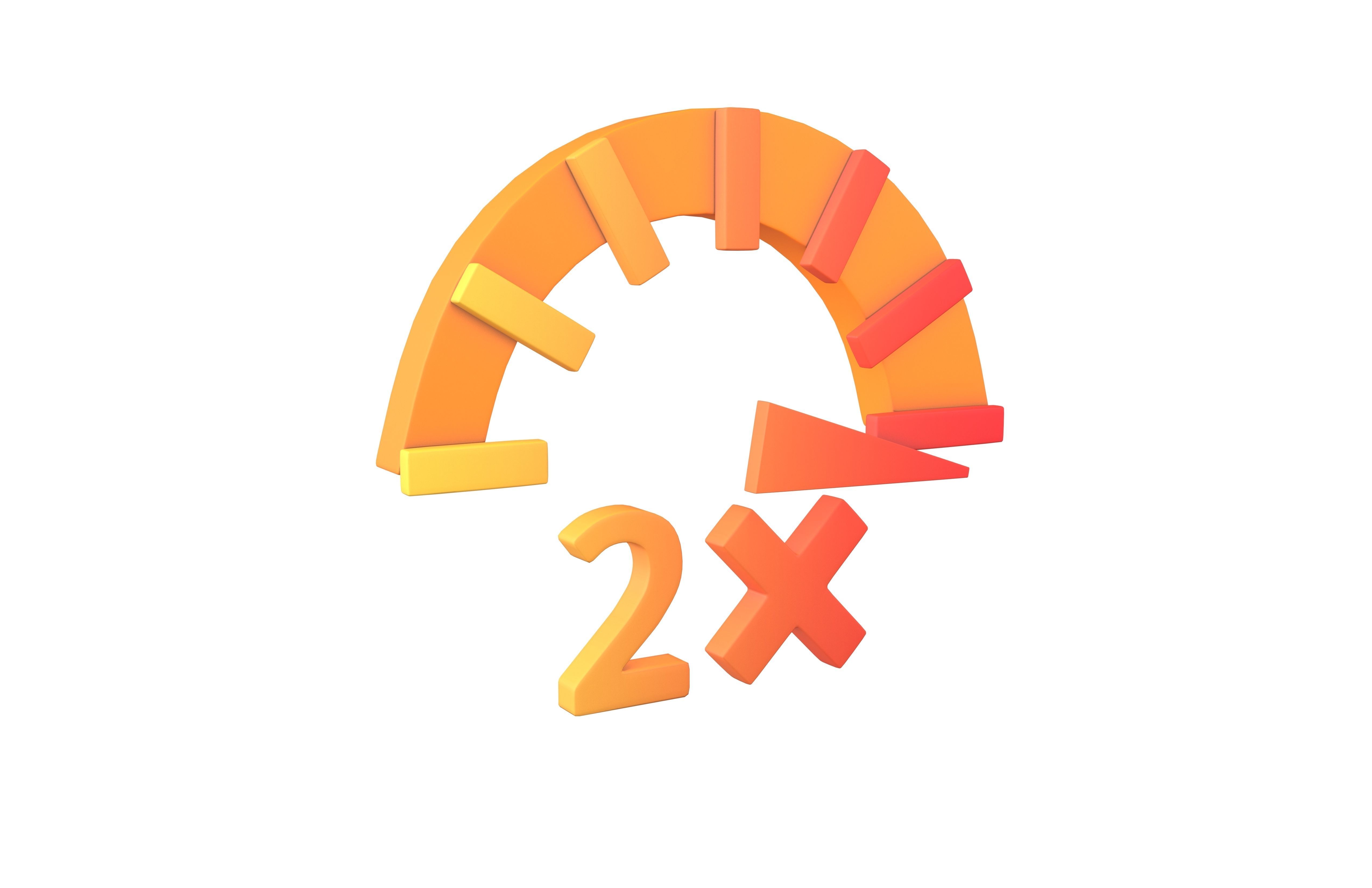 Speed Symbol Mega V1 Pack Vol 1 Low-poly 3D model_126