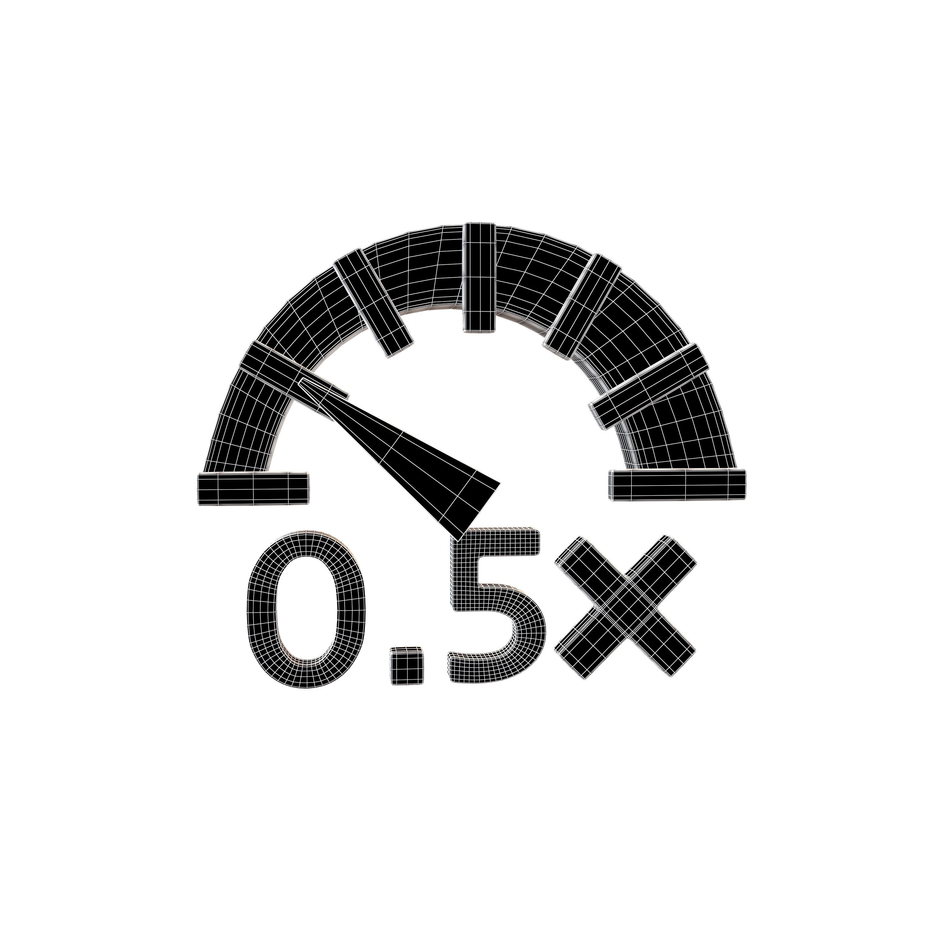 Speed Symbol Mega V1 Pack Vol 1 Low-poly 3D model_21