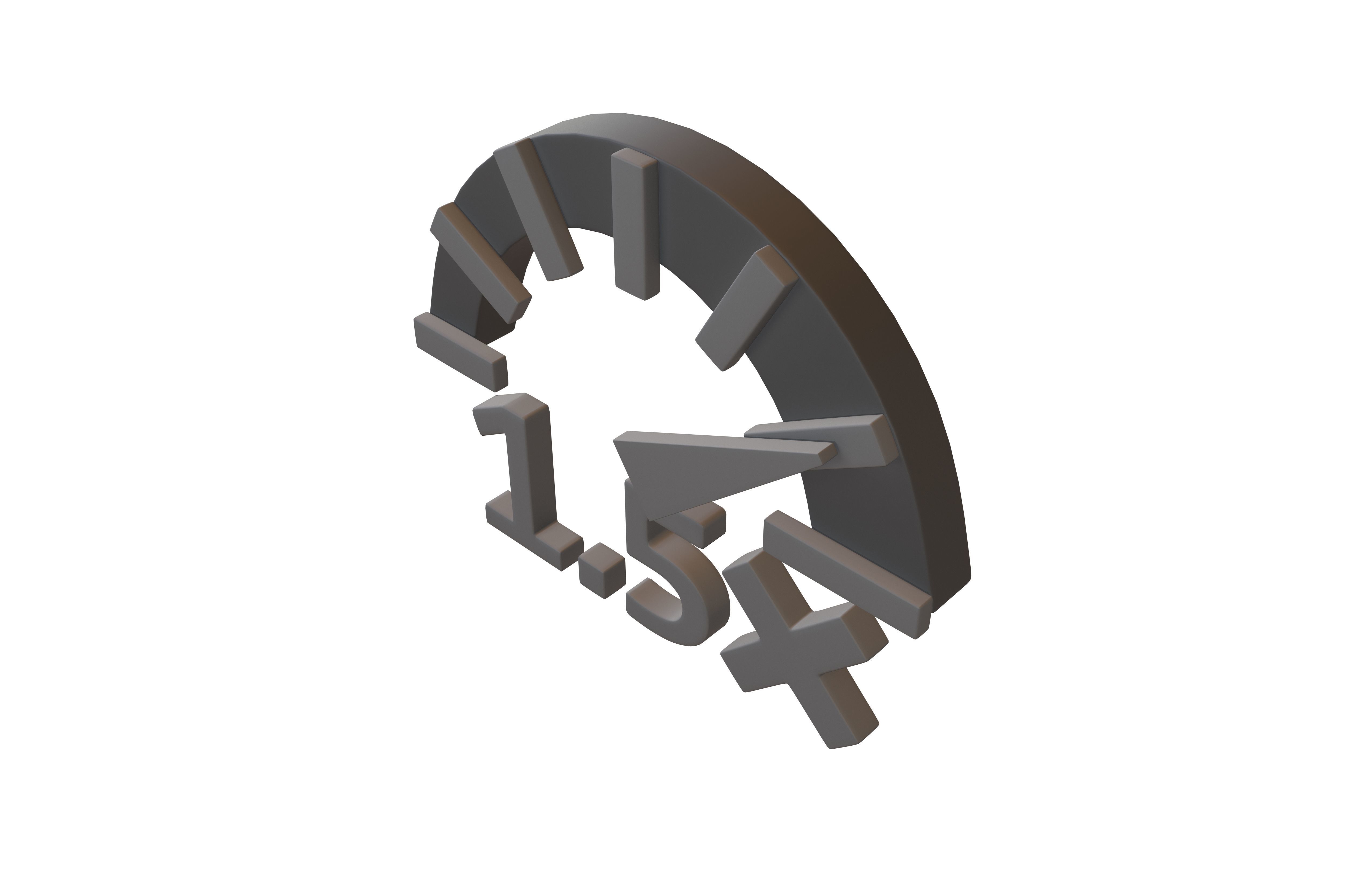 Speed Symbol Mega V1 Pack Vol 1 Low-poly 3D model_91