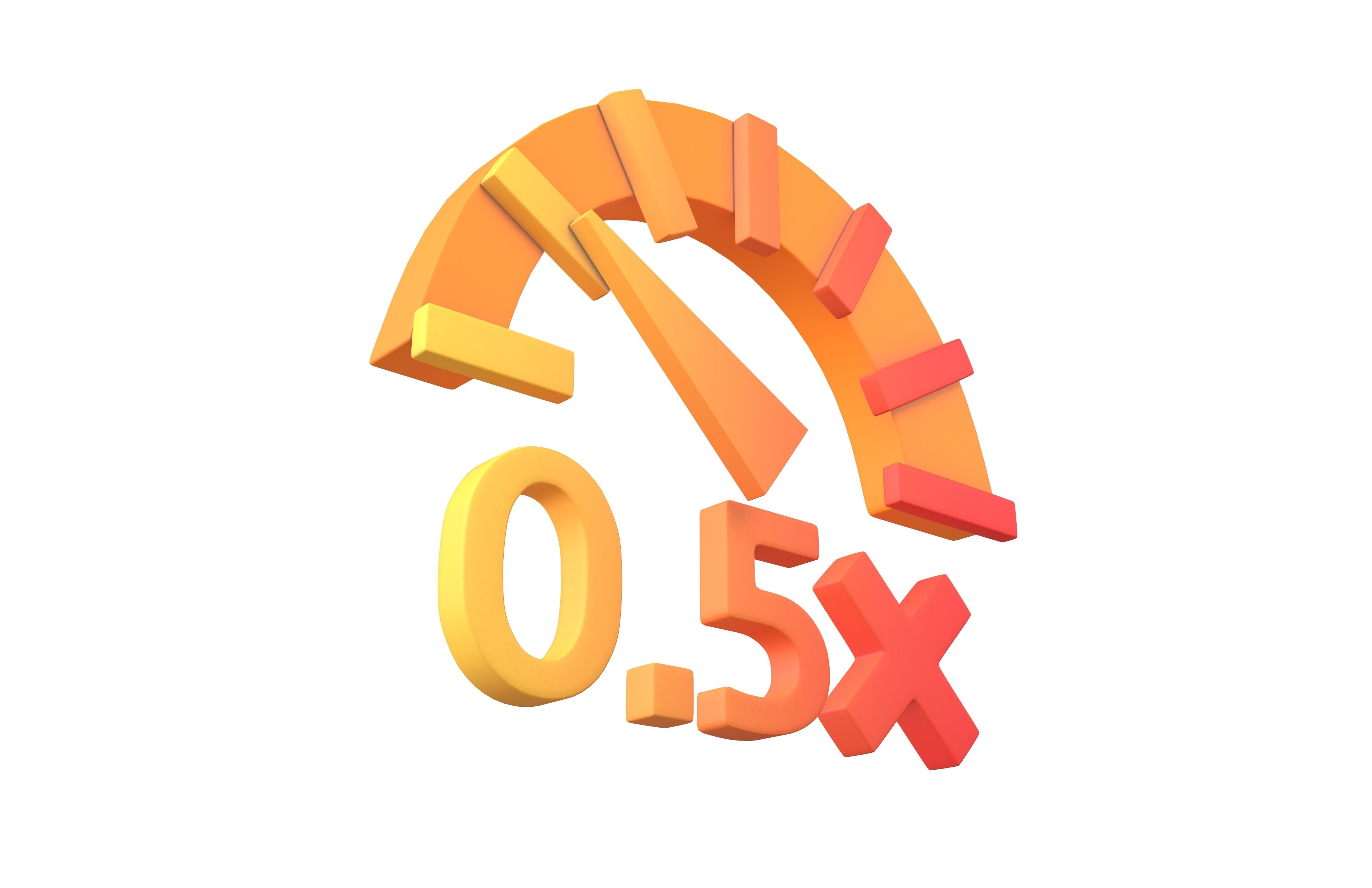 Speed Symbol Mega V1 Pack Vol 1 Low-poly 3D model_31