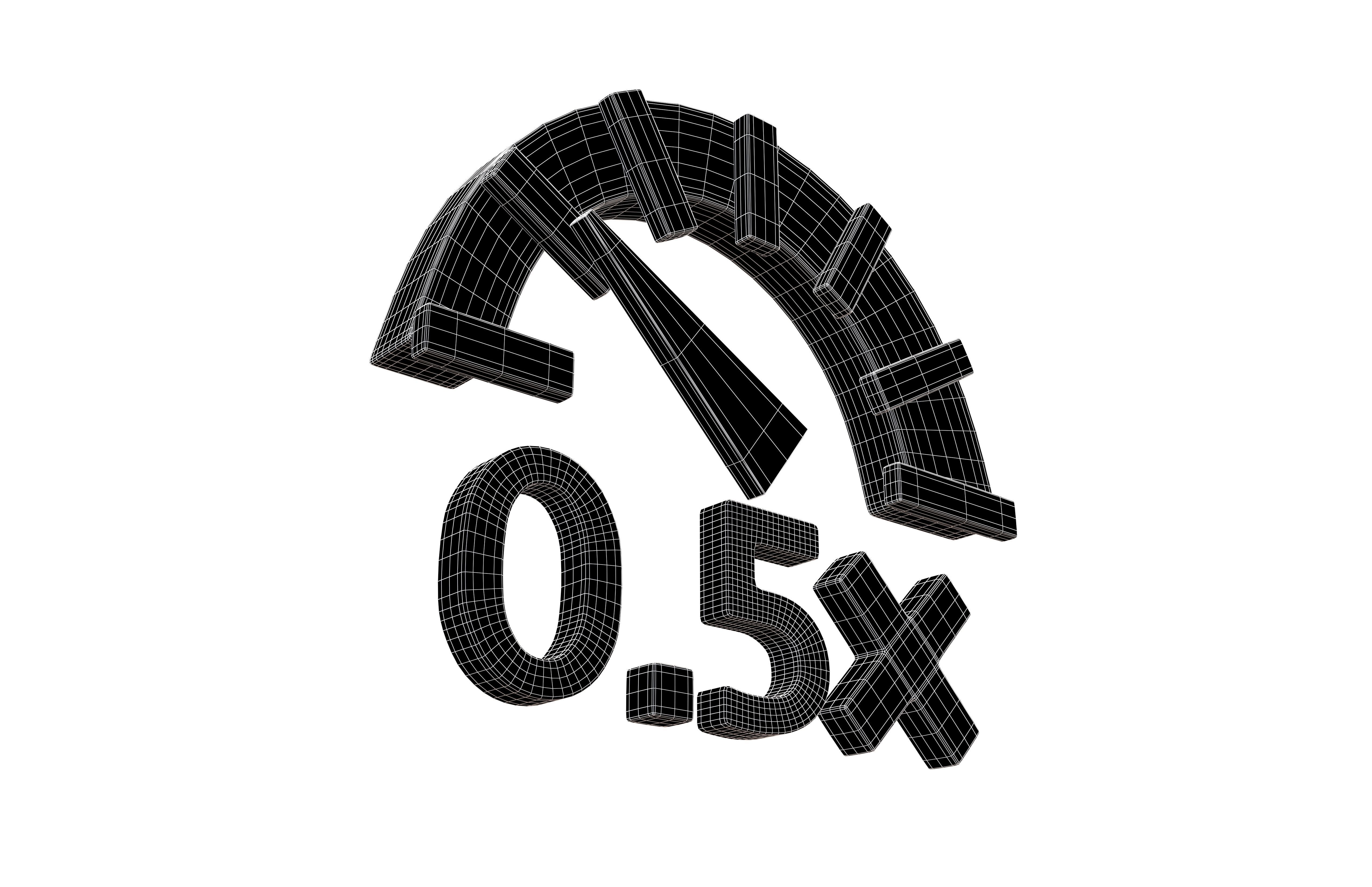 Speed Symbol Mega V1 Pack Vol 1 Low-poly 3D model_23