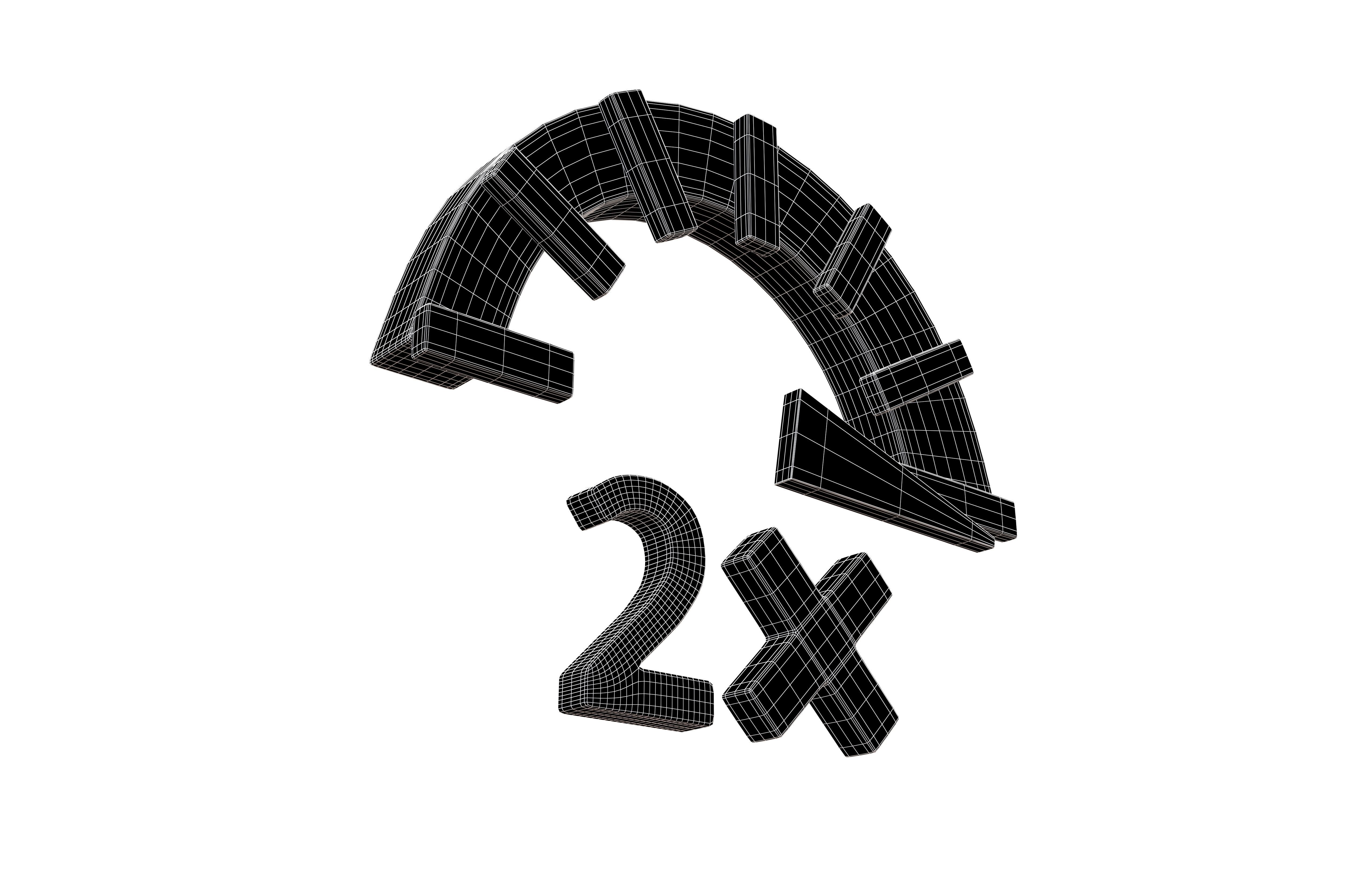 Speed Symbol Mega V1 Pack Vol 1 Low-poly 3D model_120