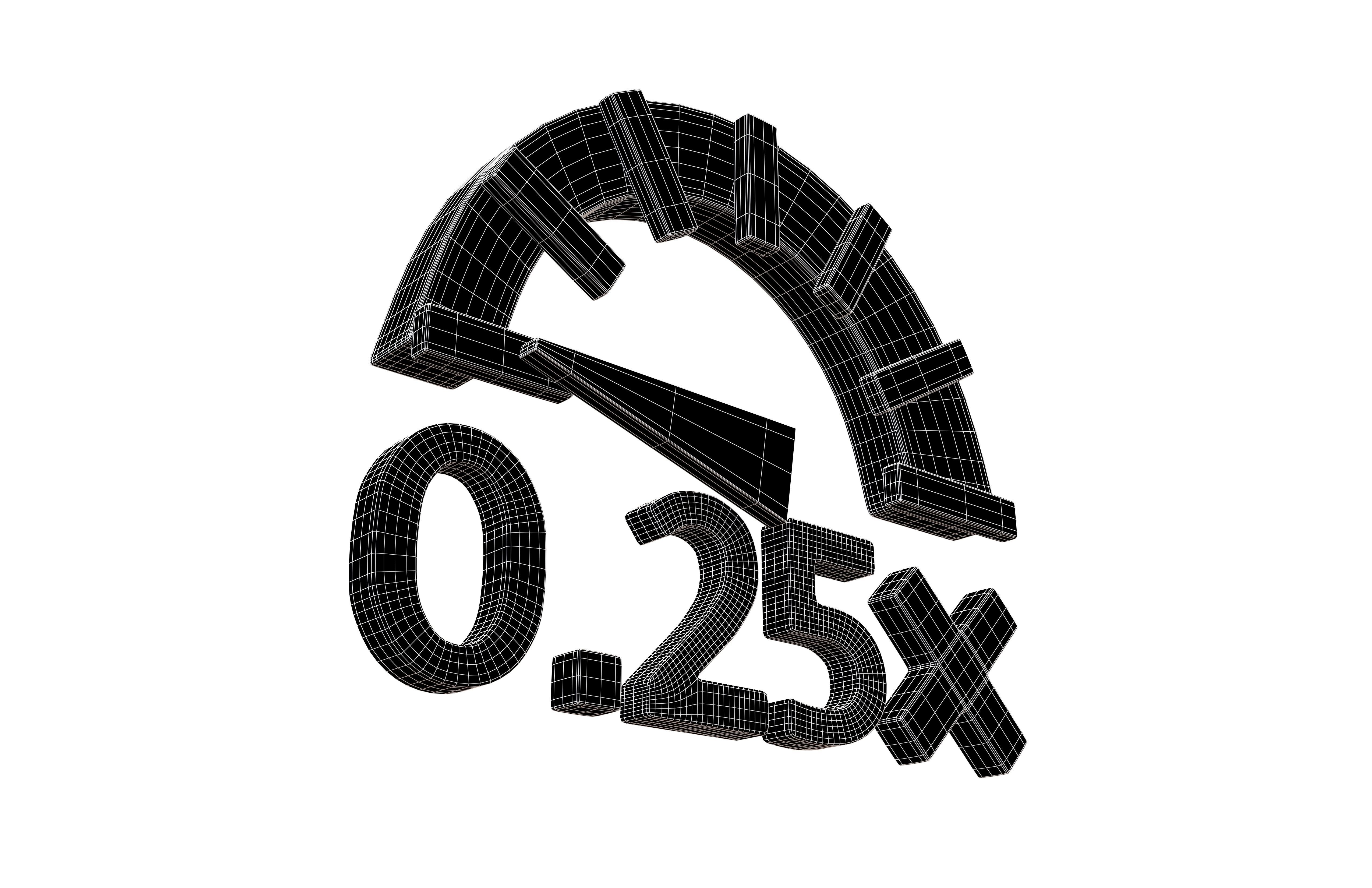 Speed Symbol Mega V1 Pack Vol 1 Low-poly 3D model_7