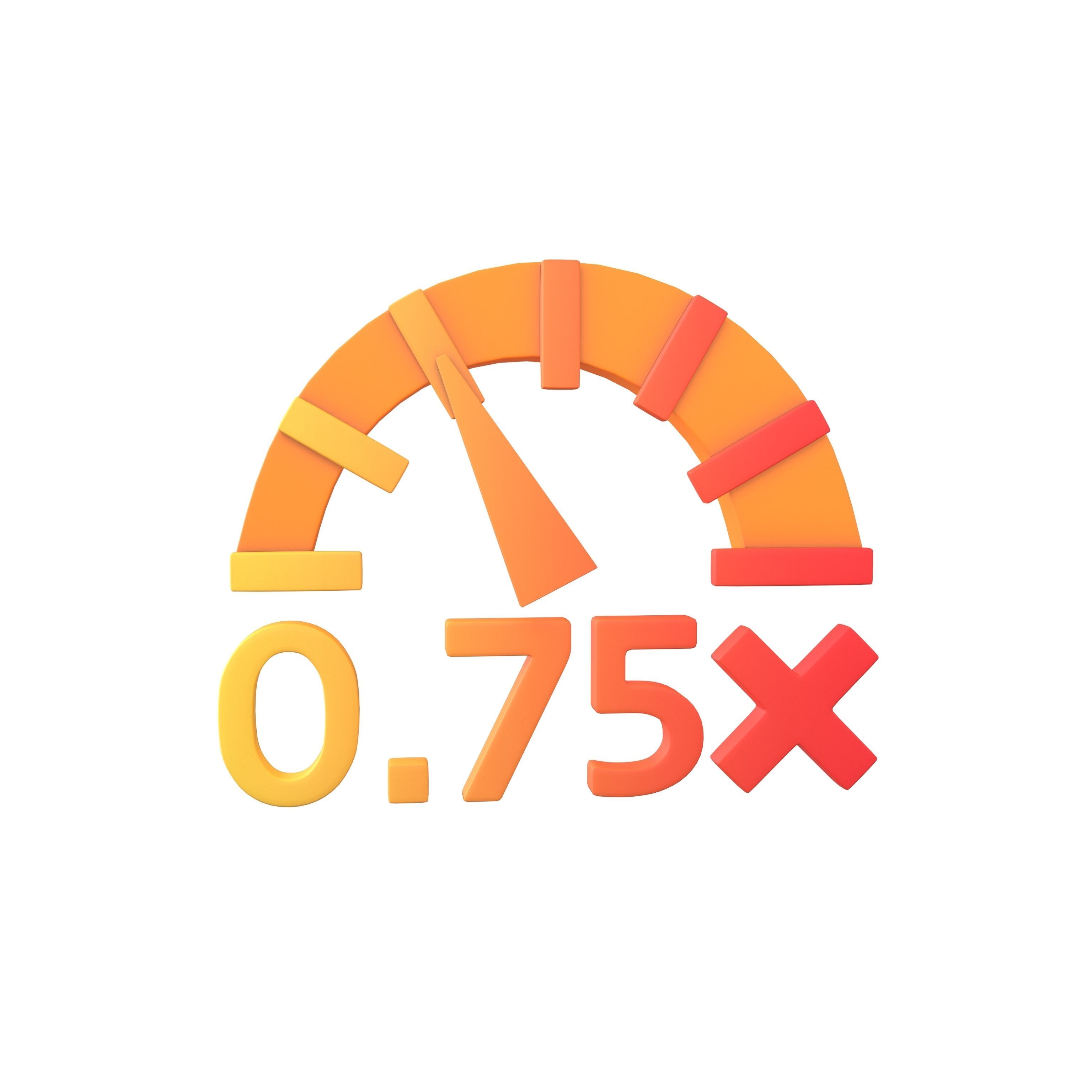 Speed Symbol Mega V1 Pack Vol 1 Low-poly 3D model_45