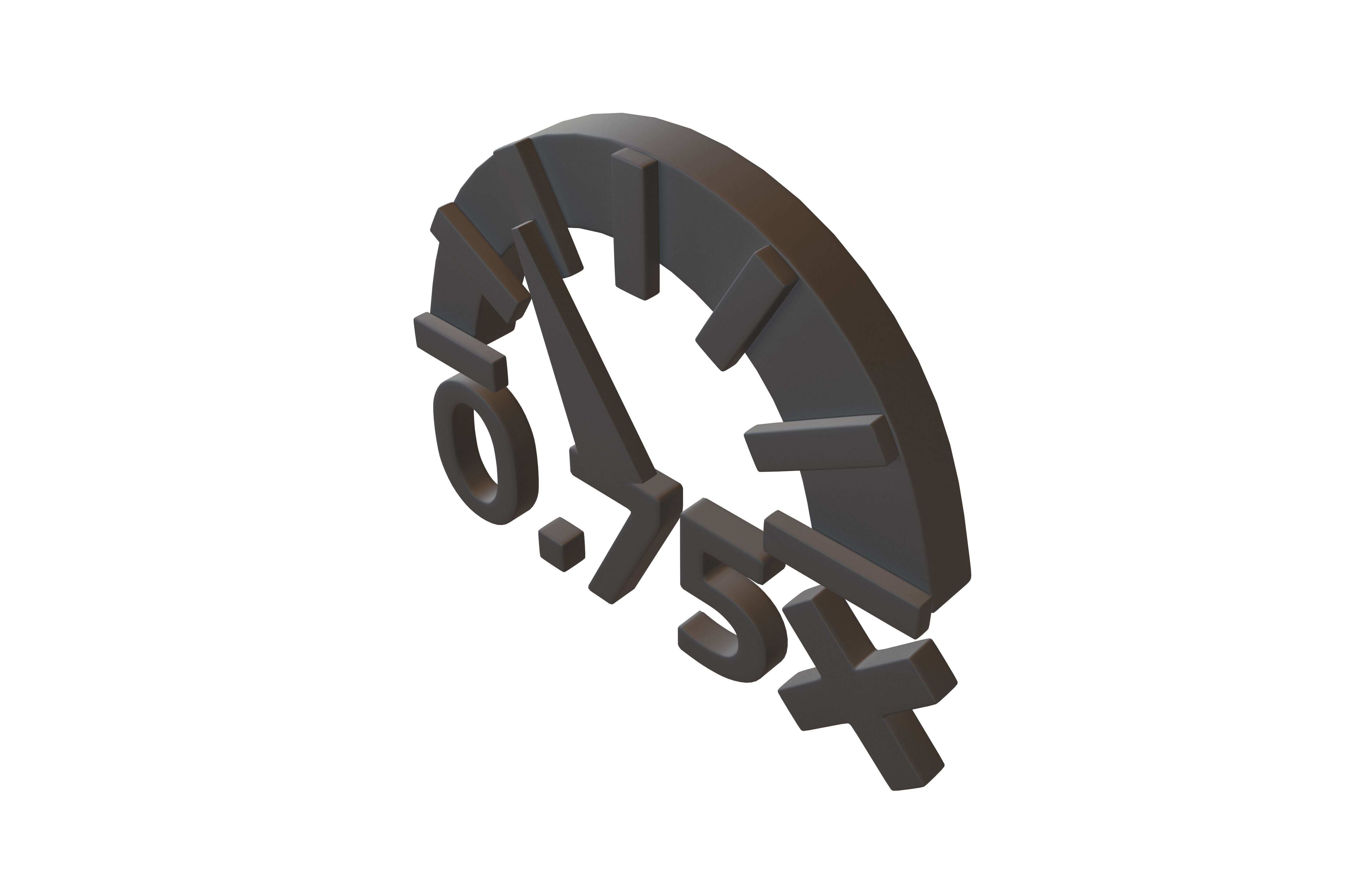 Speed Symbol Mega V1 Pack Vol 1 Low-poly 3D model_35