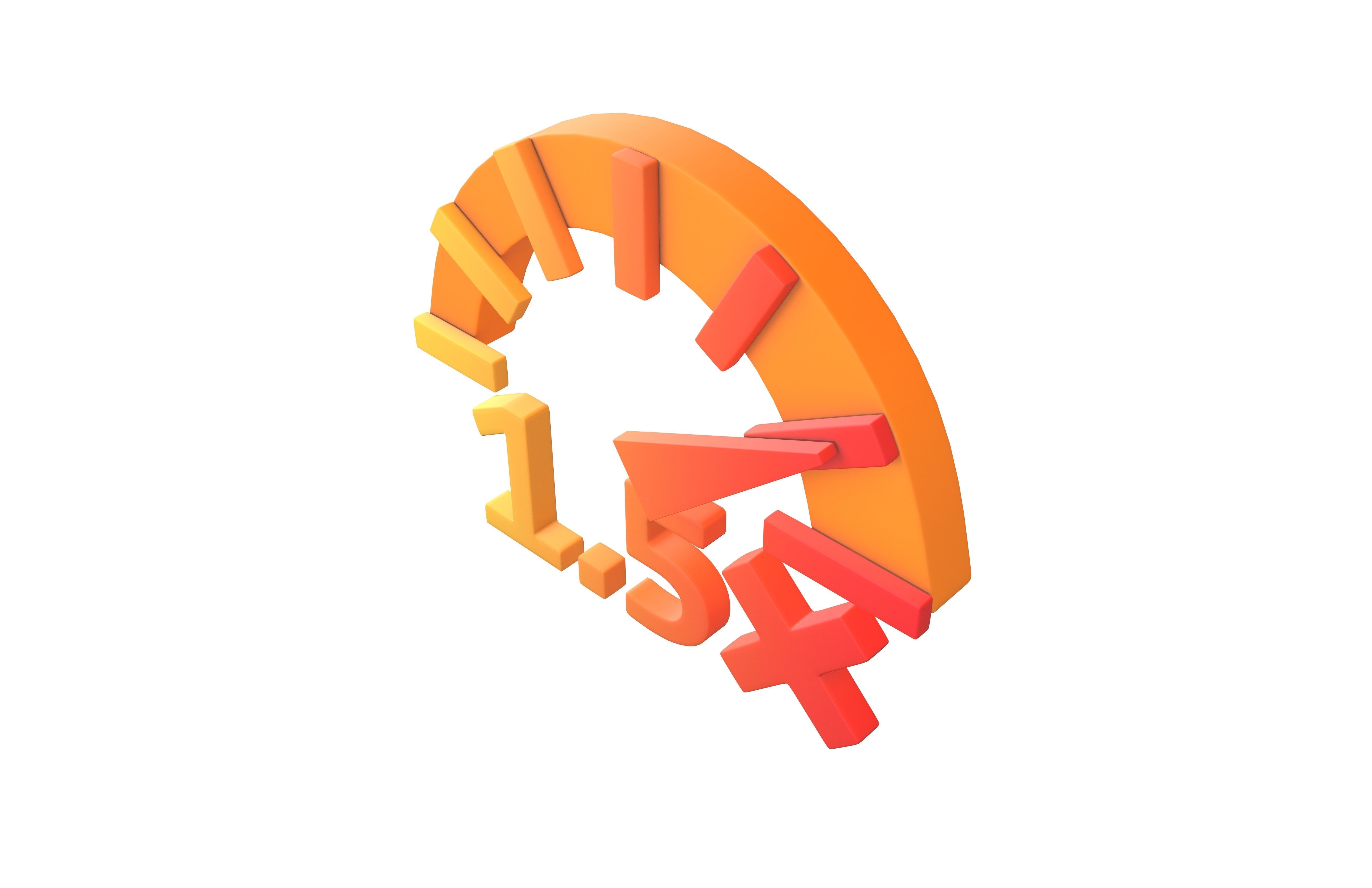 Speed Symbol Mega V1 Pack Vol 1 Low-poly 3D model_96