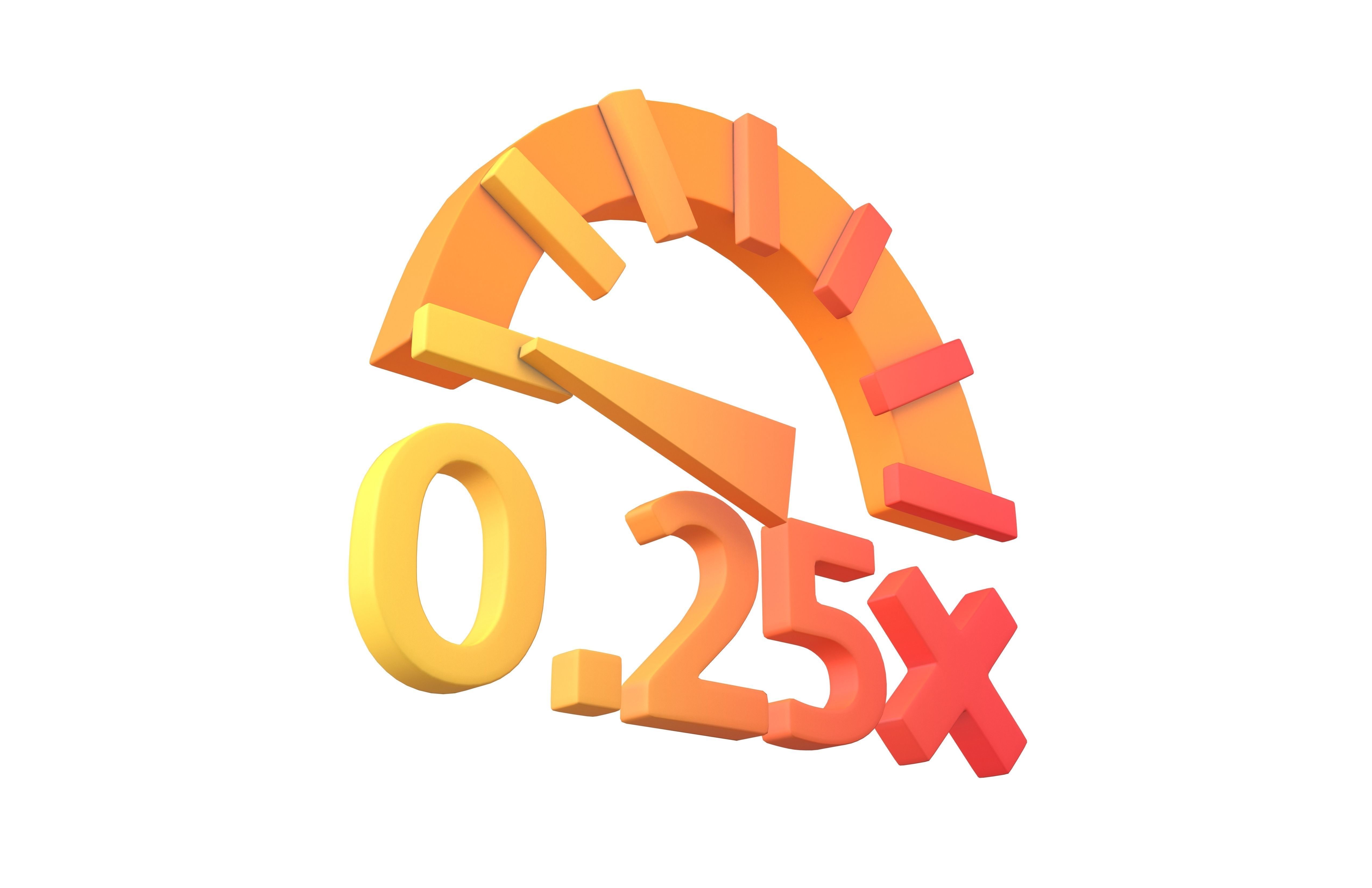 Speed Symbol Mega V1 Pack Vol 1 Low-poly 3D model_16