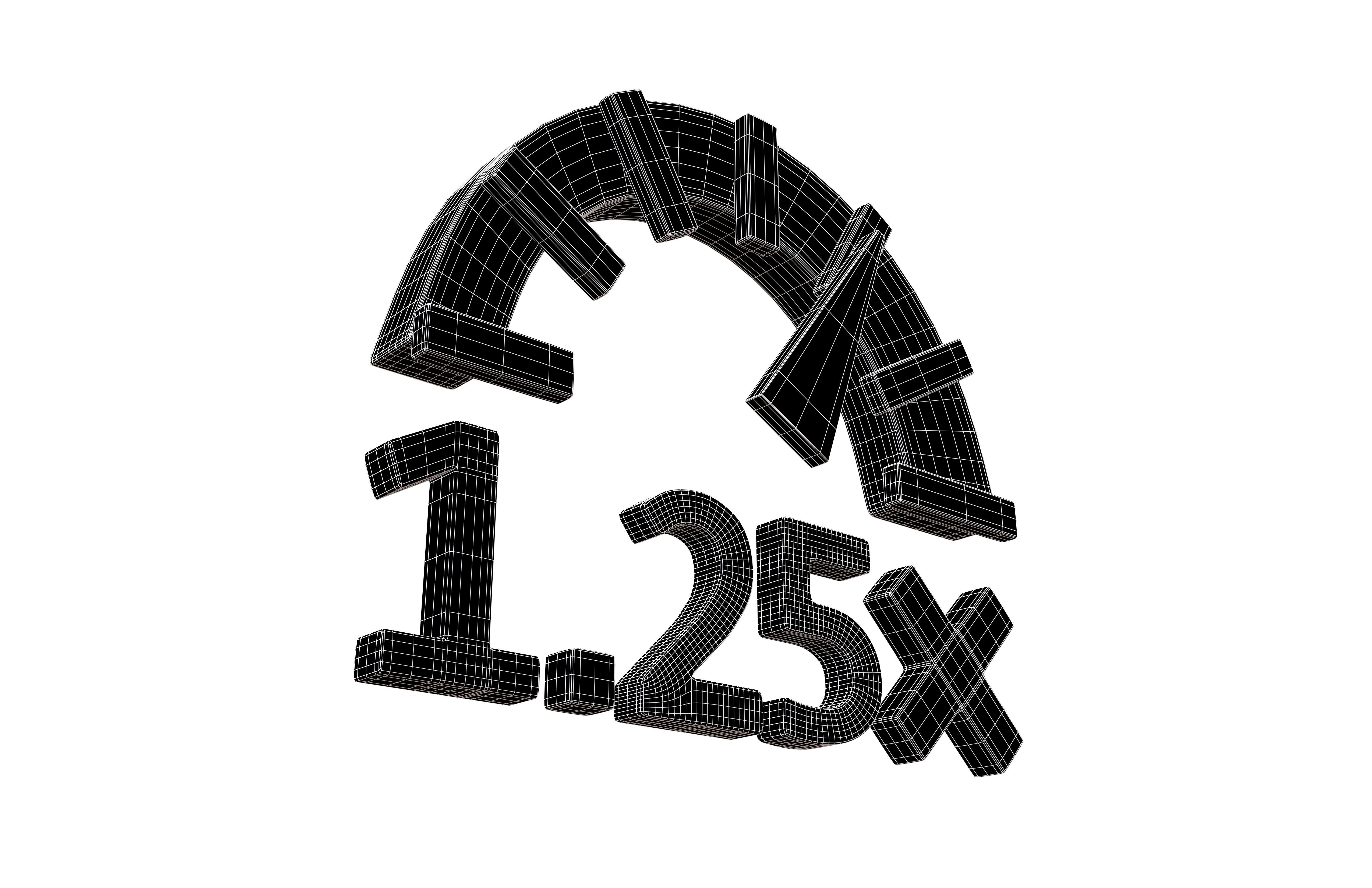 Speed Symbol Mega V1 Pack Vol 1 Low-poly 3D model_72