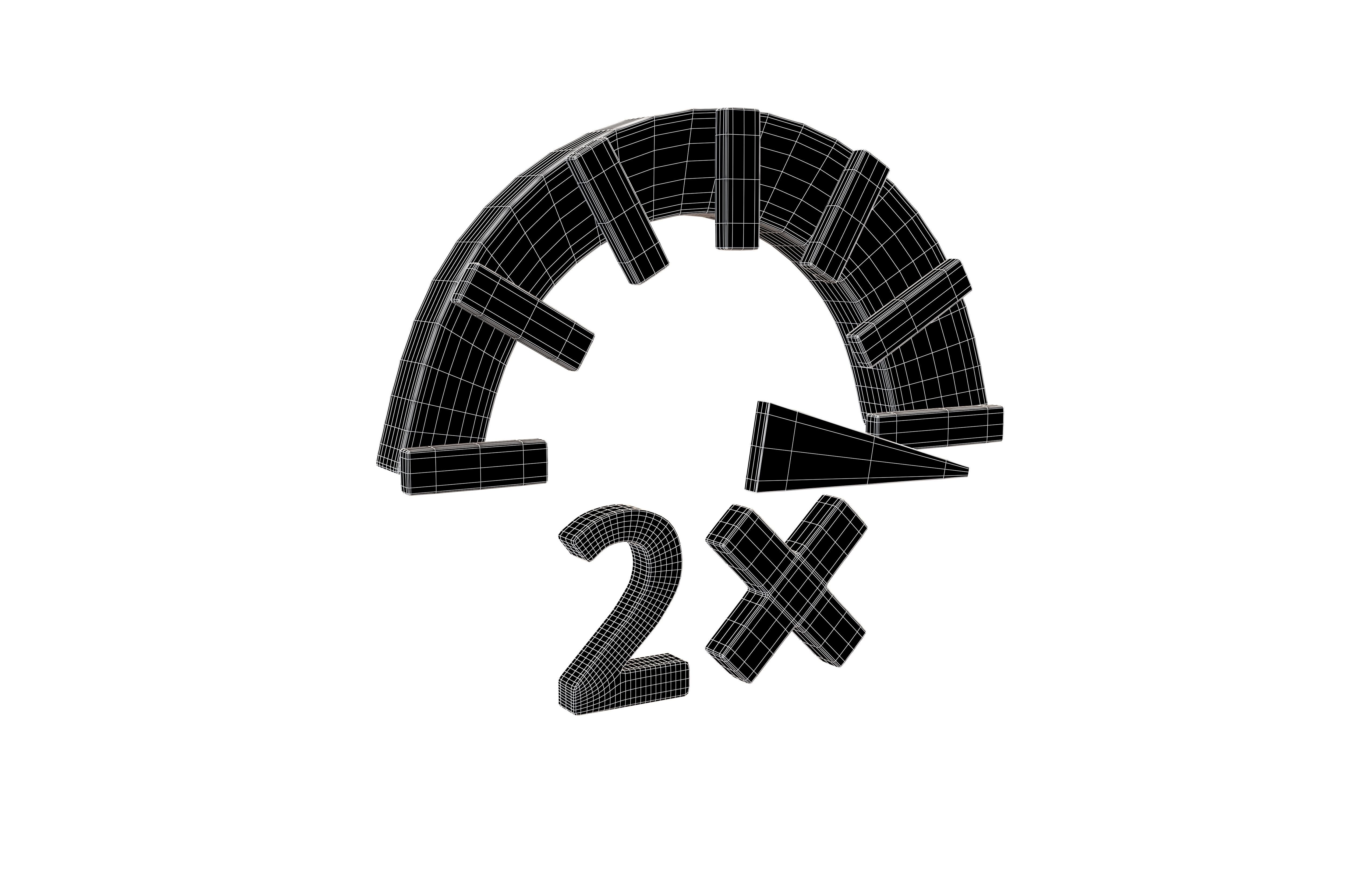 Speed Symbol Mega V1 Pack Vol 1 Low-poly 3D model_118