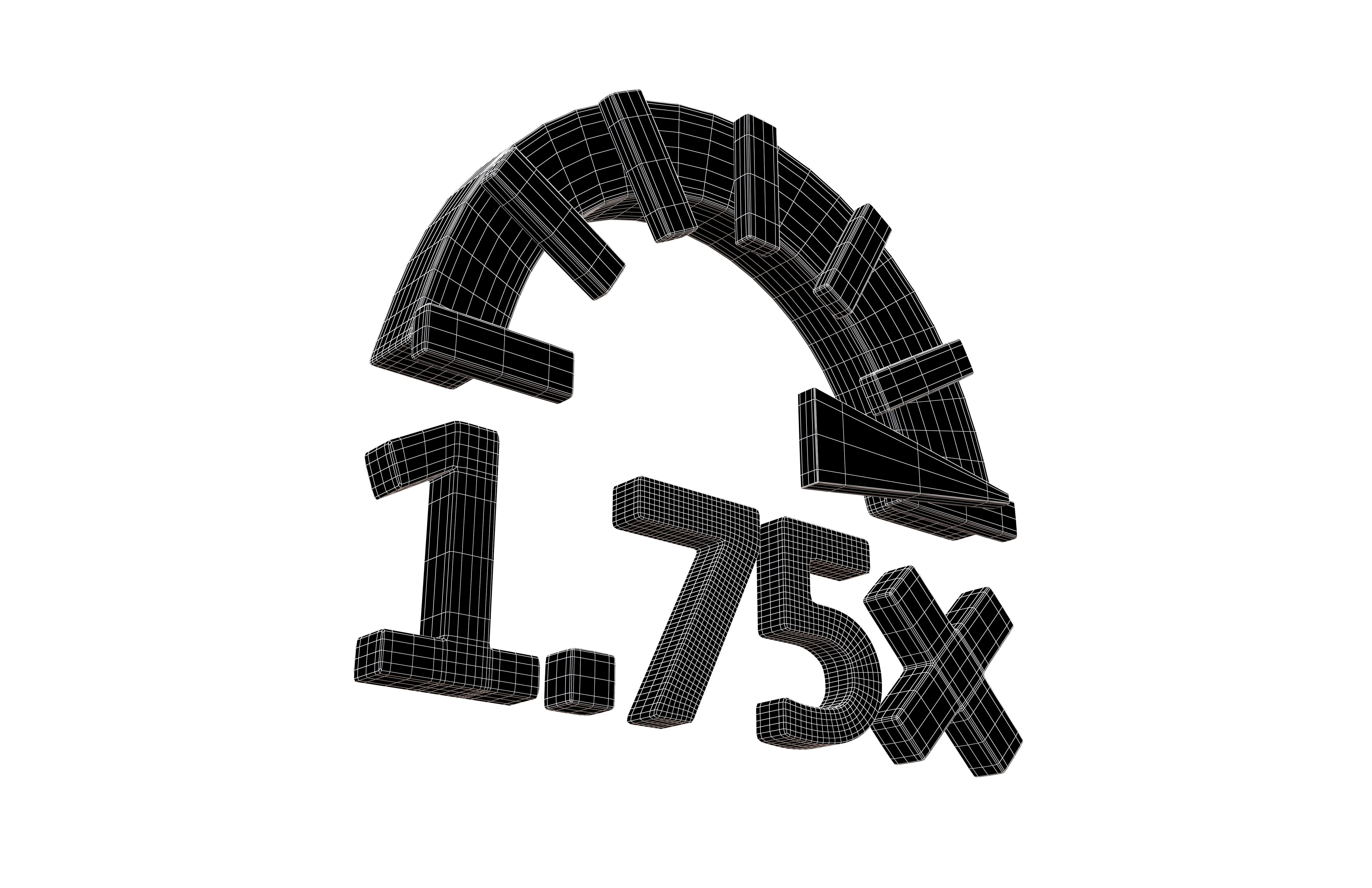 Speed Symbol Mega V1 Pack Vol 1 Low-poly 3D model_103