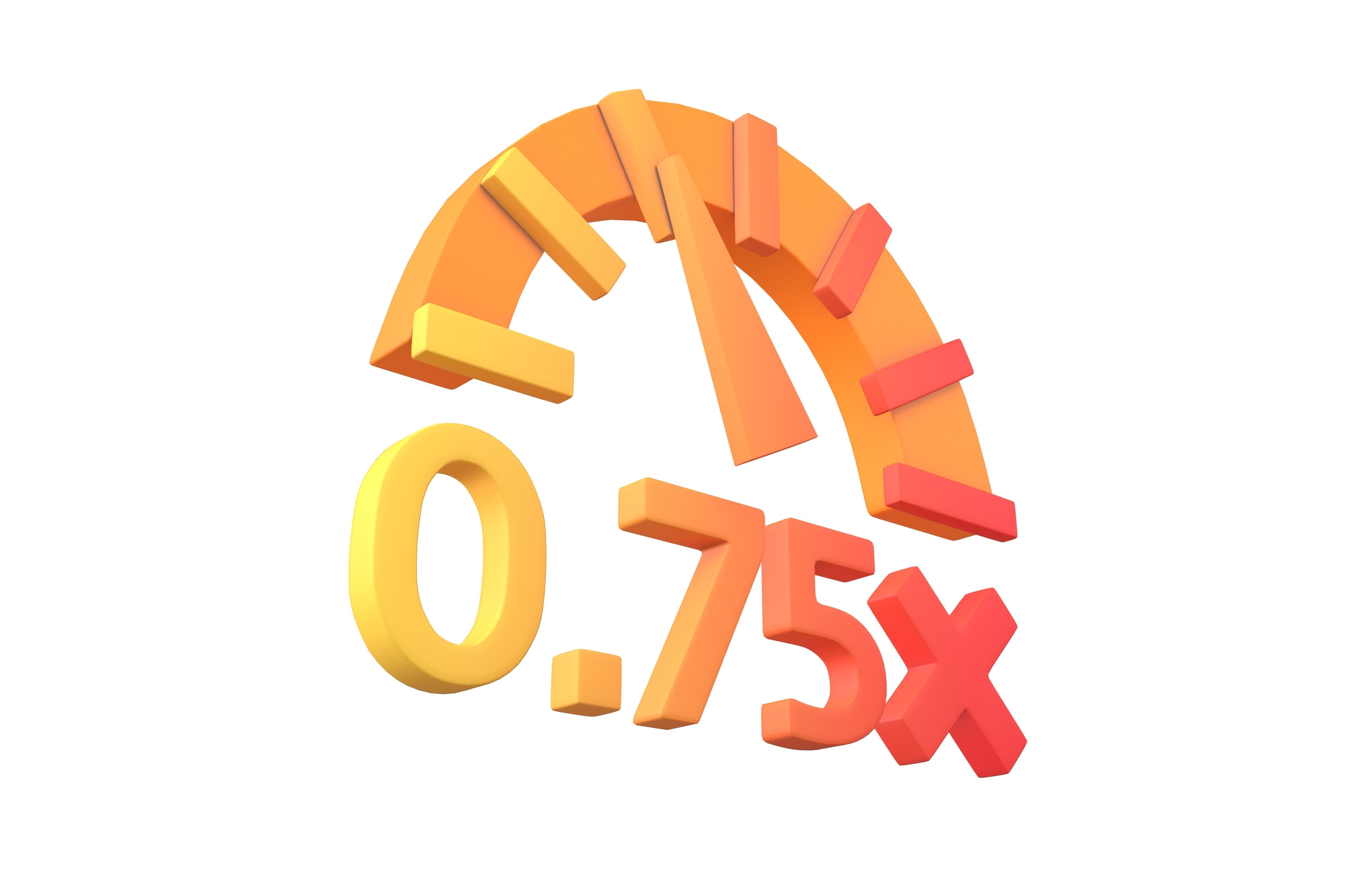 Speed Symbol Mega V1 Pack Vol 1 Low-poly 3D model_48