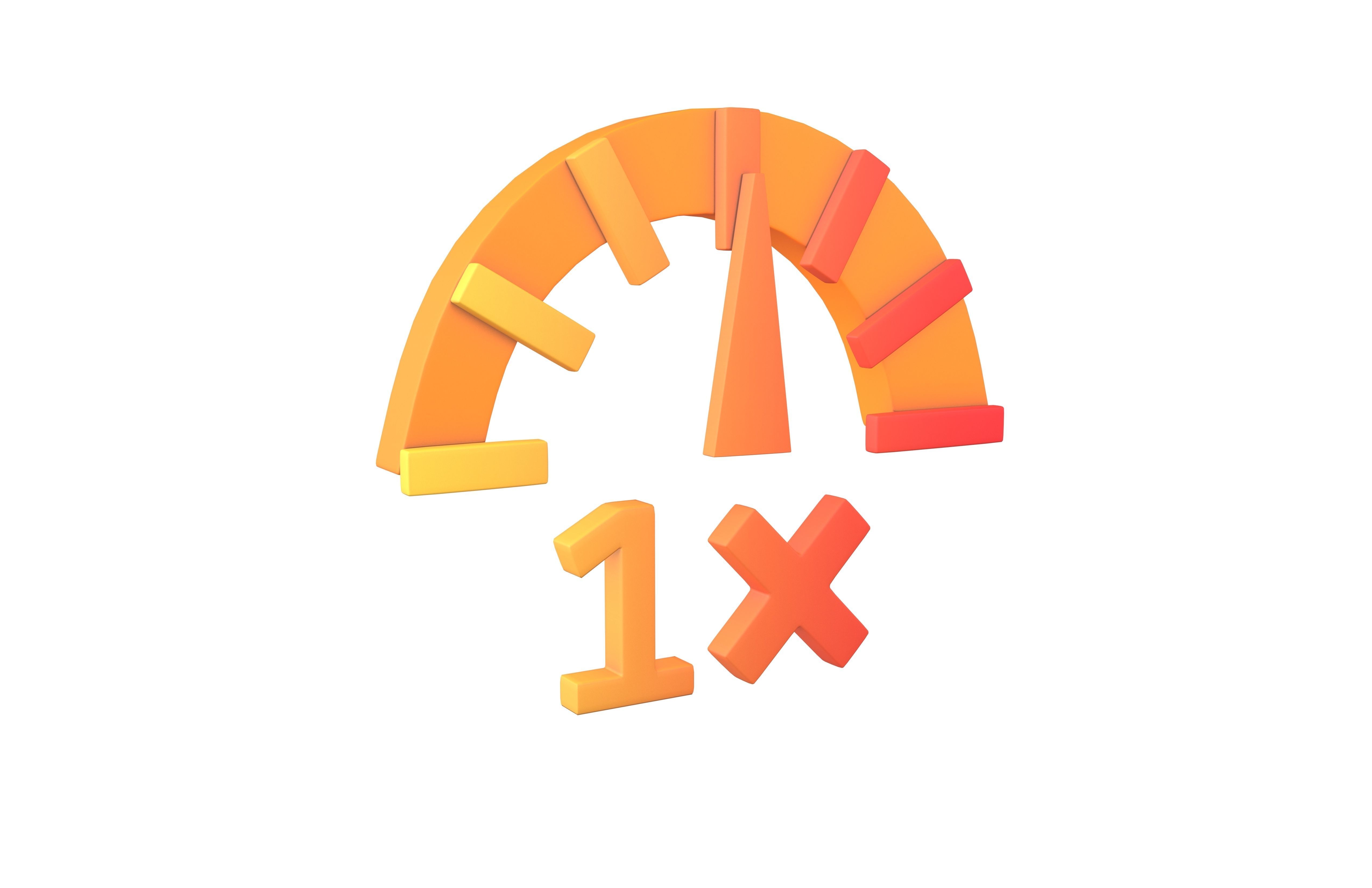 Speed Symbol Mega V1 Pack Vol 1 Low-poly 3D model_62