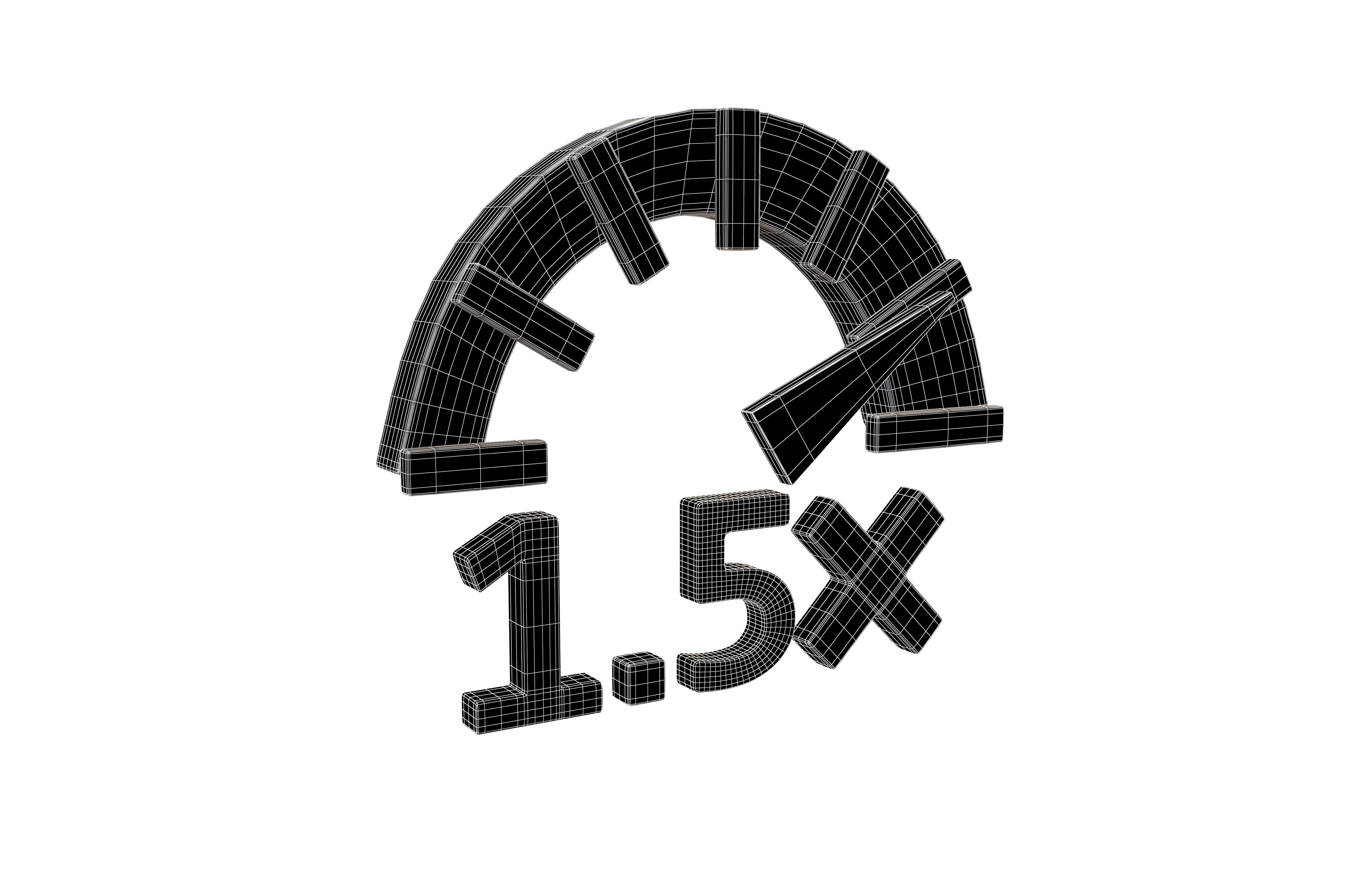 Speed Symbol Mega V1 Pack Vol 1 Low-poly 3D model_85