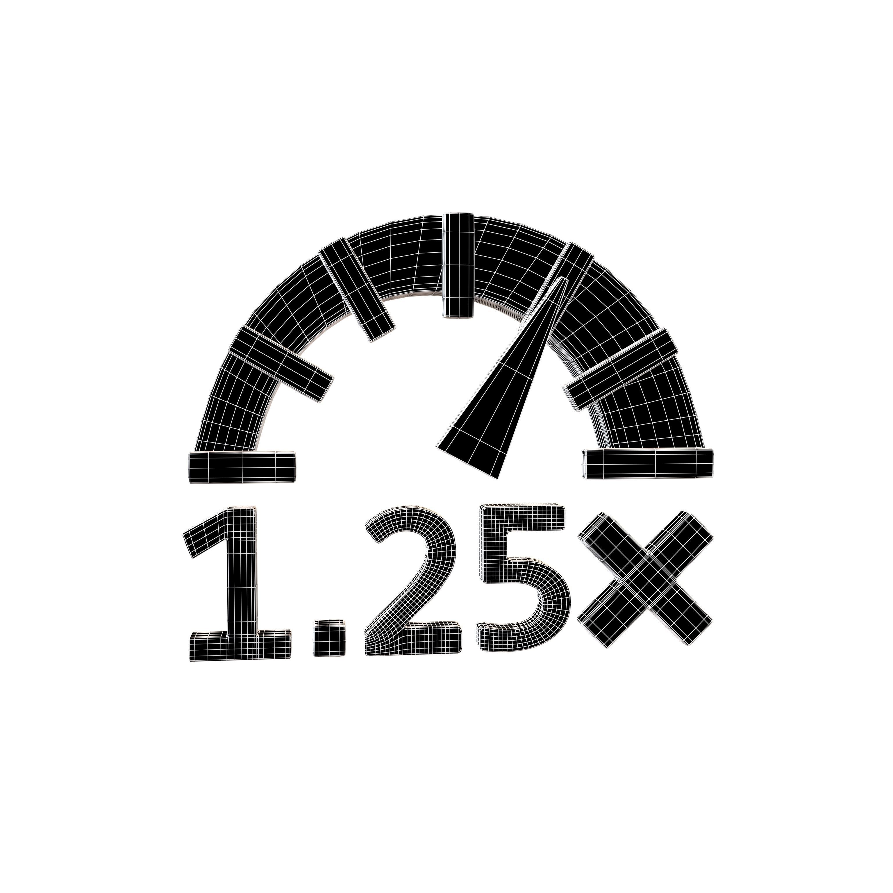 Speed Symbol Mega V1 Pack Vol 1 Low-poly 3D model_69