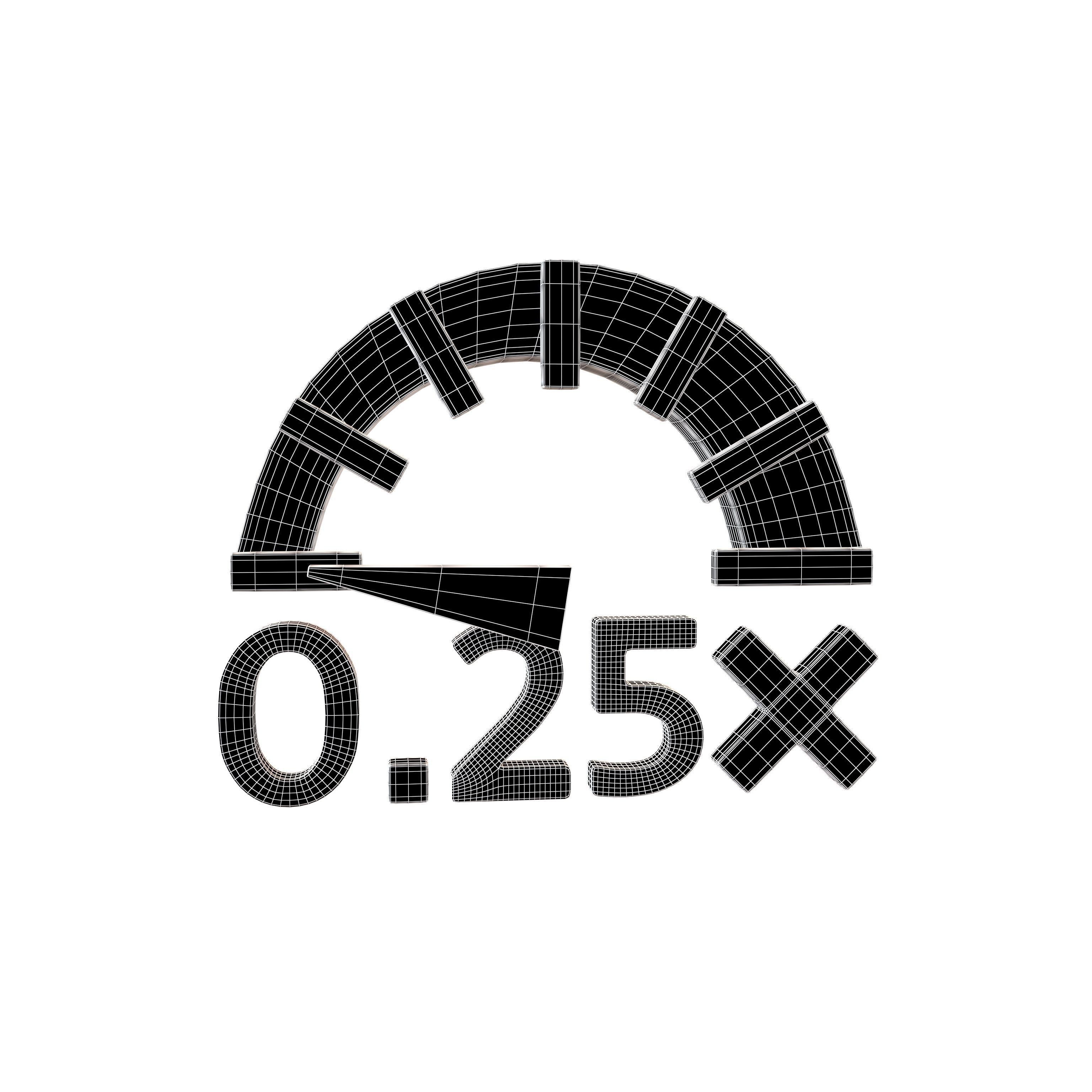 Speed Symbol Mega V1 Pack Vol 1 Low-poly 3D model_5