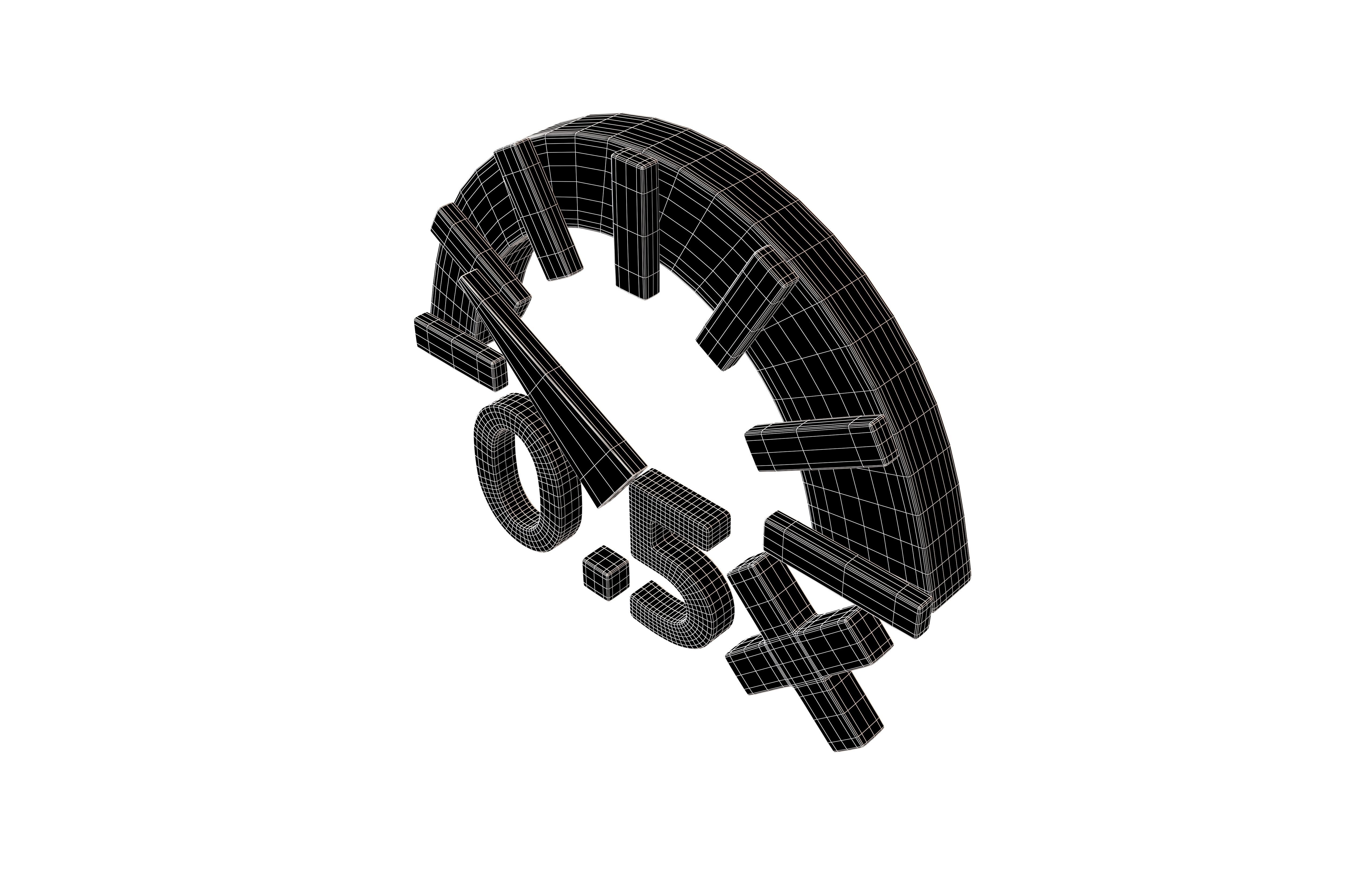 Speed Symbol Mega V1 Pack Vol 1 Low-poly 3D model_24