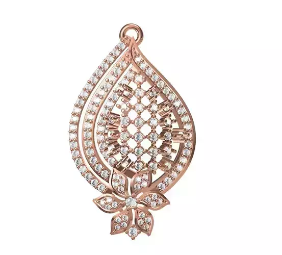 Women Unique Pendant STL JCD Details