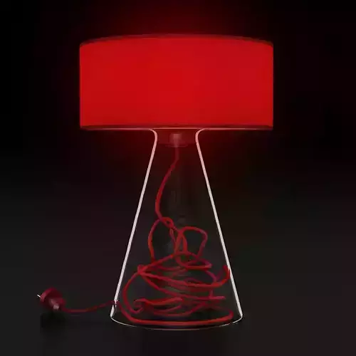 Glass Table Lamp