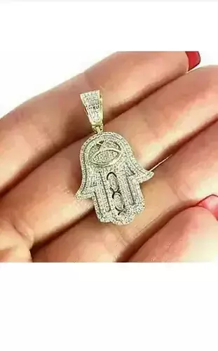 hand pendant necklace