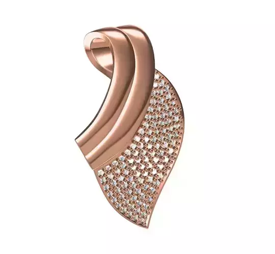 Women Unique Pendant STL JCD Details