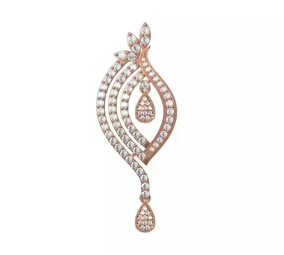 Women Unique Pendant STL JCD Details