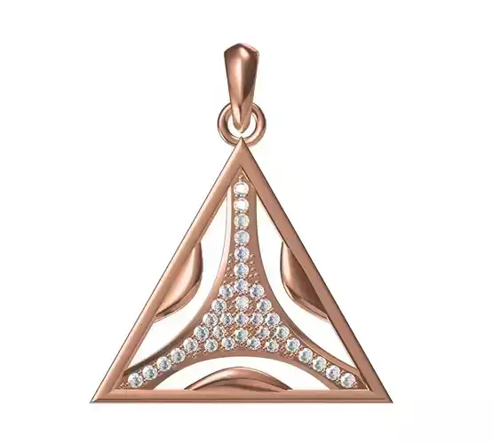 Women Unique Pendant STL JCD Details