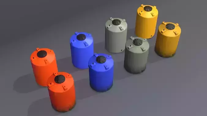 PBR Plastic Water Storage Tank