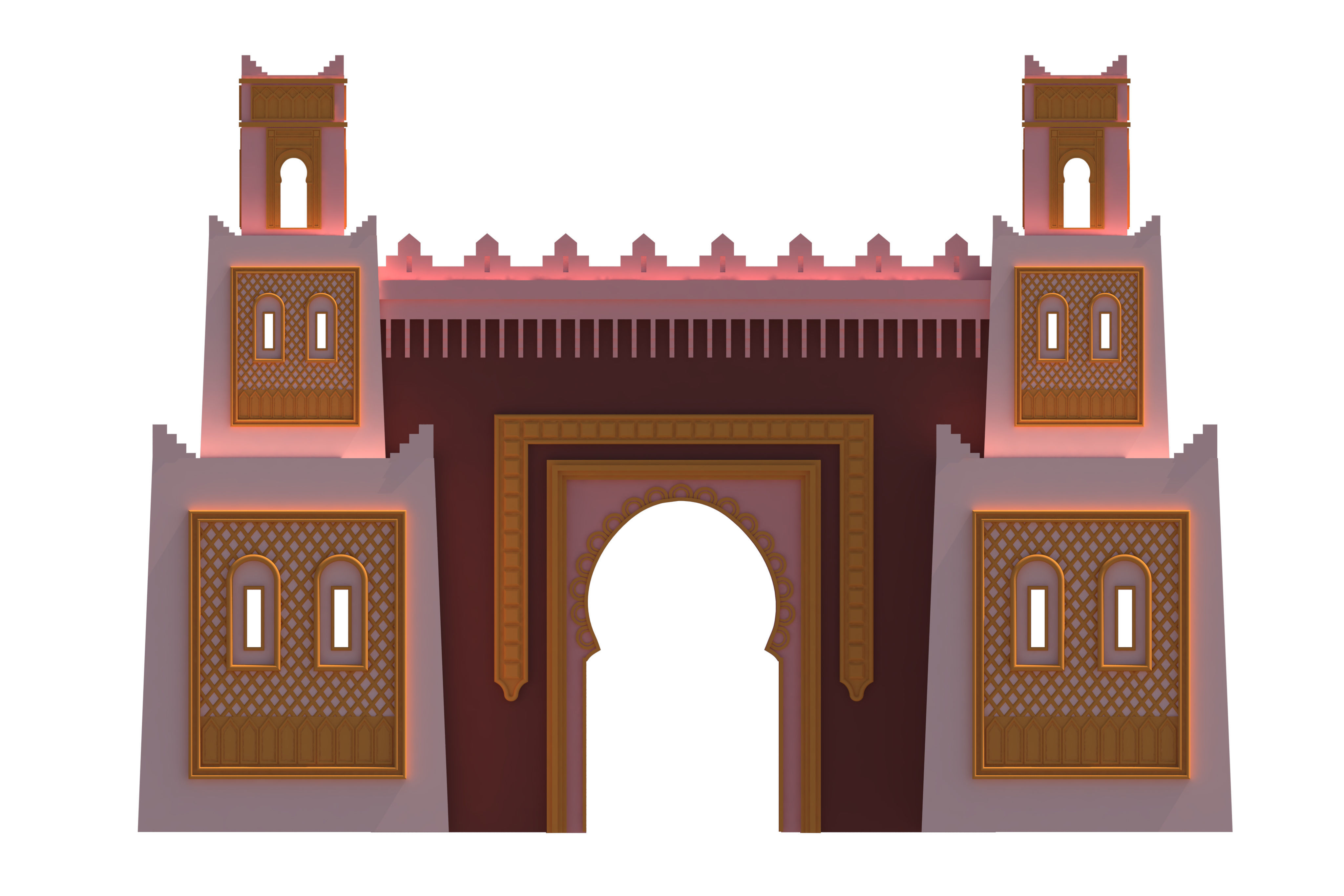 ARABIAN ARCHE 3D model_1