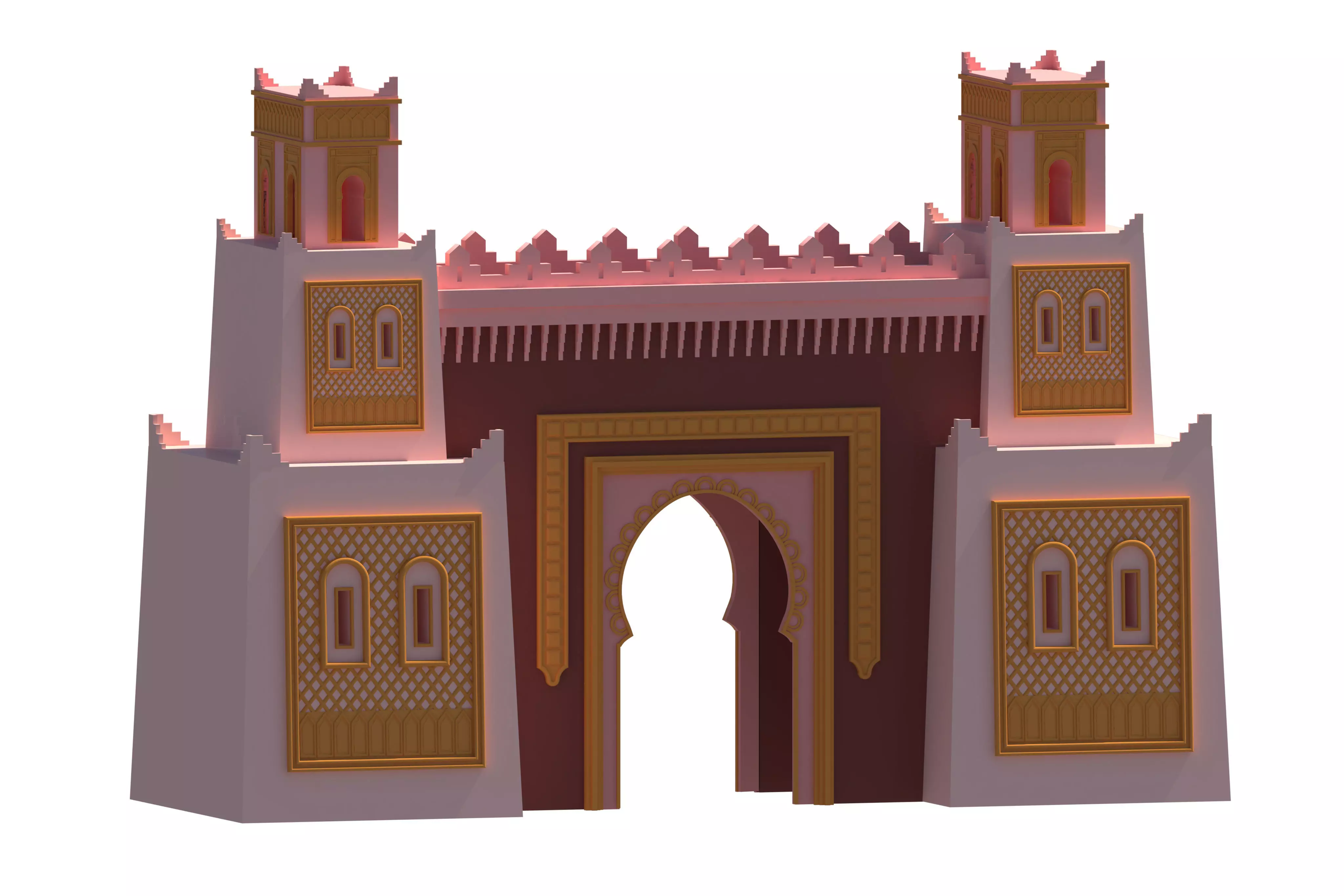 ARABIAN ARCHE 3D model_0