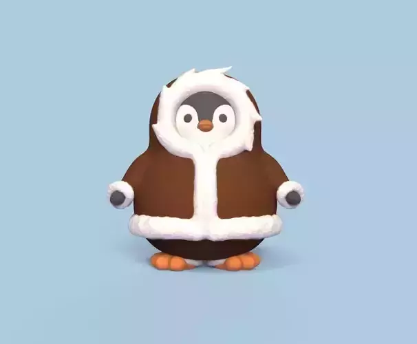 Eskimo Penguin 3D print model