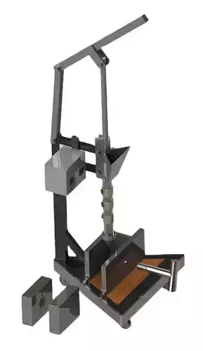 Injection Molding Machine -Mini 3D model