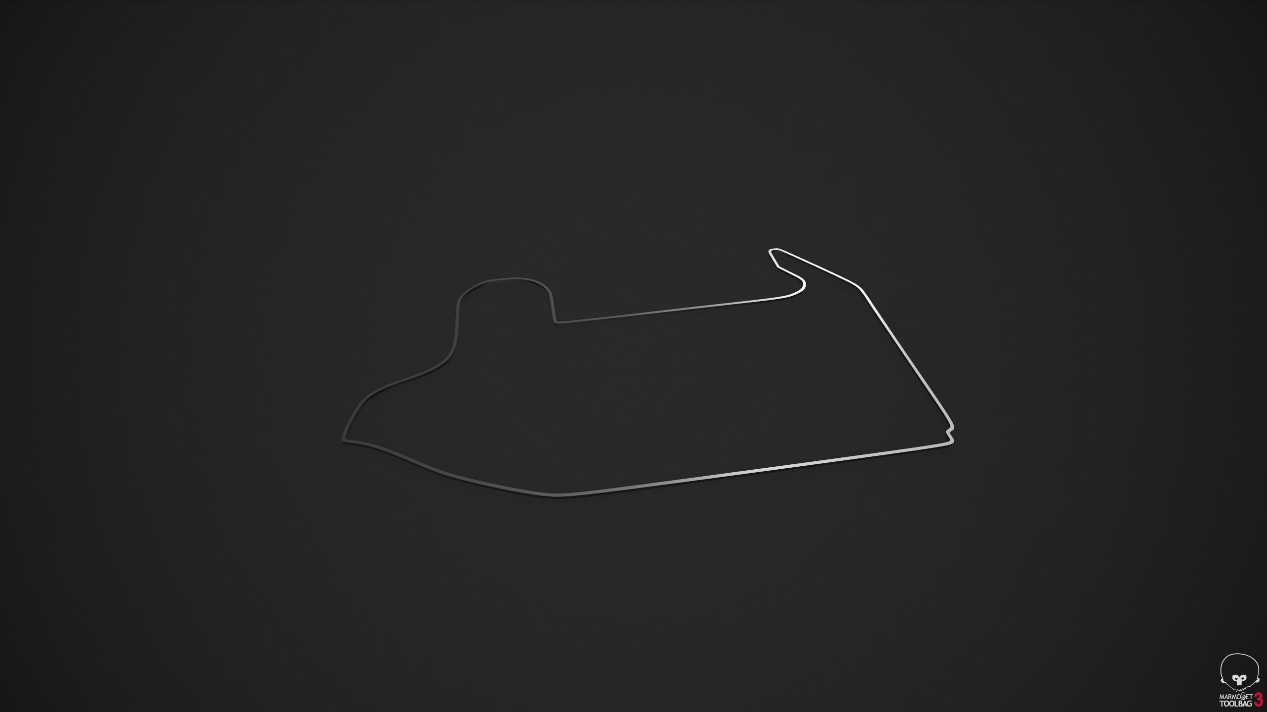 Las Vegas Street Circuit - USA - 3D Printable 3D print model_3