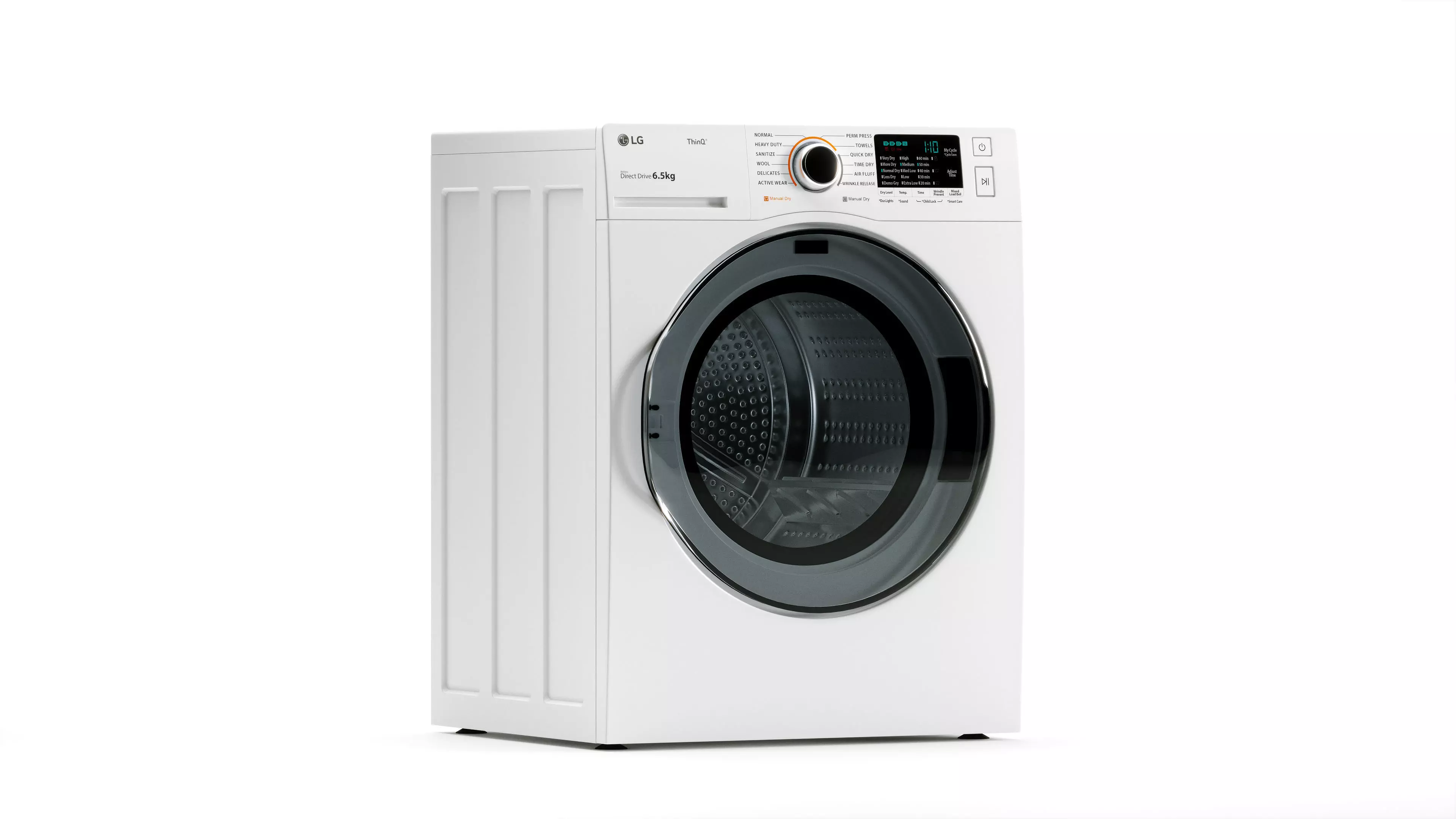 LG Front Load Washing Machine 3D model_0